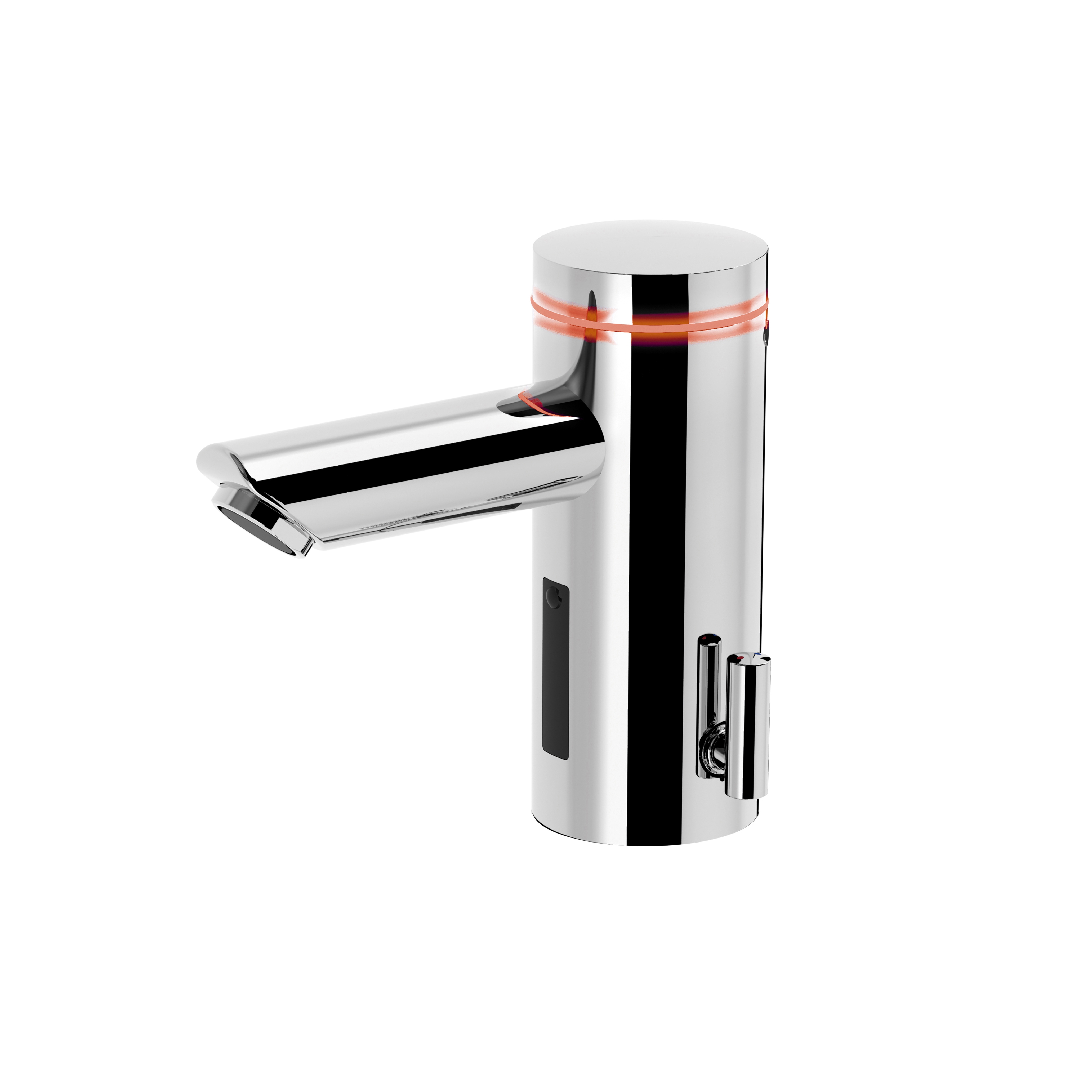 Mostra il prodotto Lumino lavatory faucet L10i, with IR-Sensor, with mixing, without drain assembly del produttore CONTI+