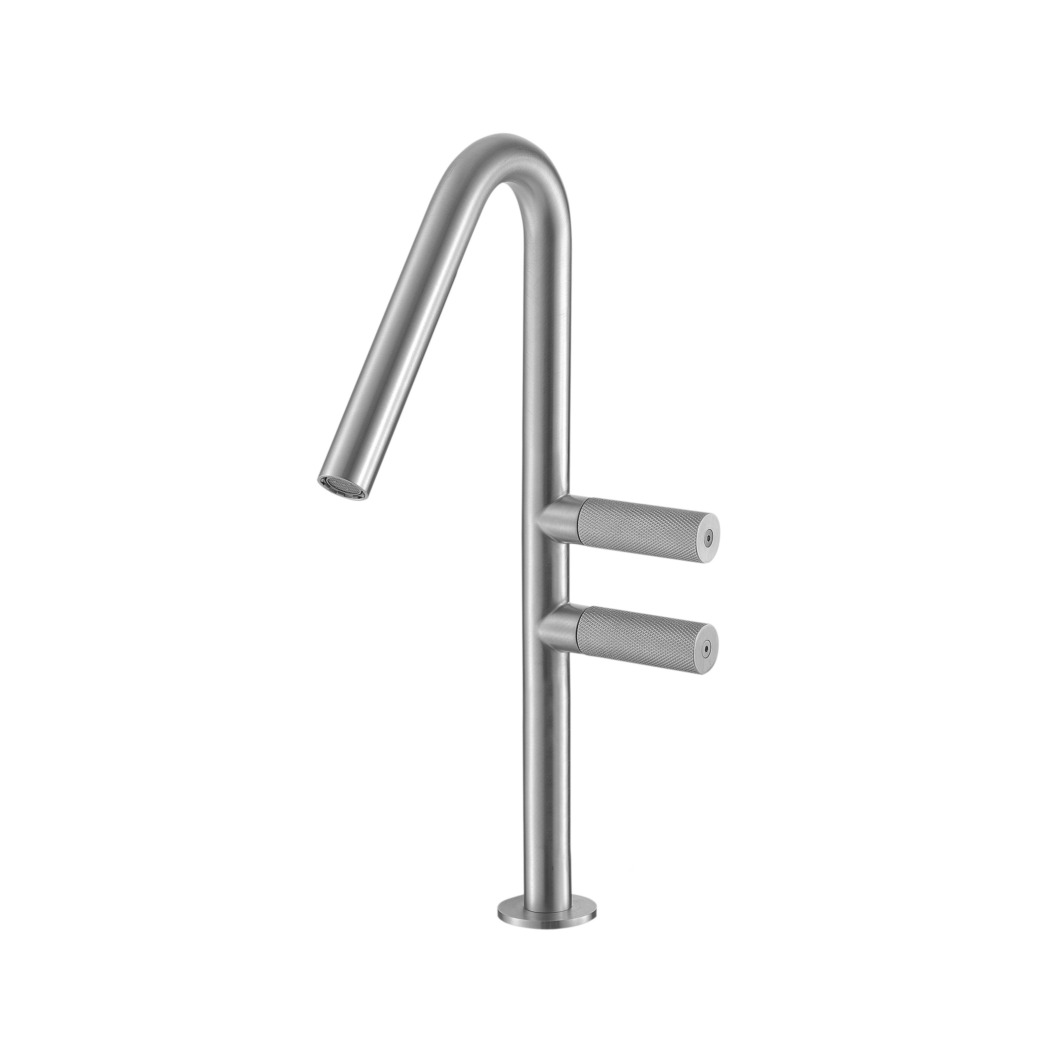 Vertoon produk Sense 22 mm two-lever basin mixer 340, one-side van vervaardiger CONTI+
