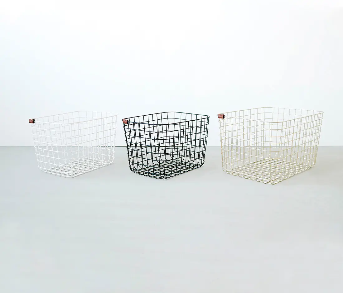 Moheim - Wire Basket | M | white