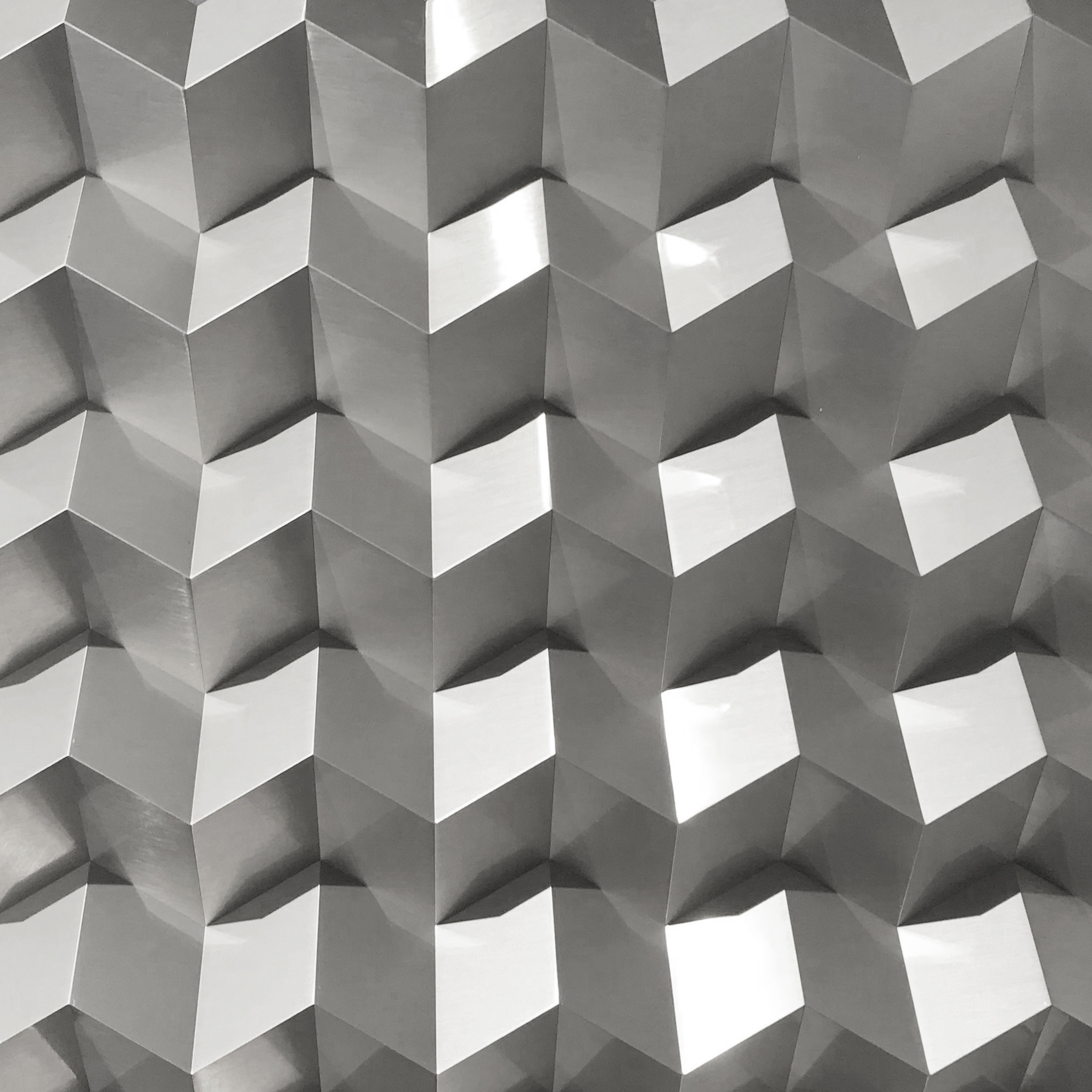 Foldwall 100 - Edelstahloptik