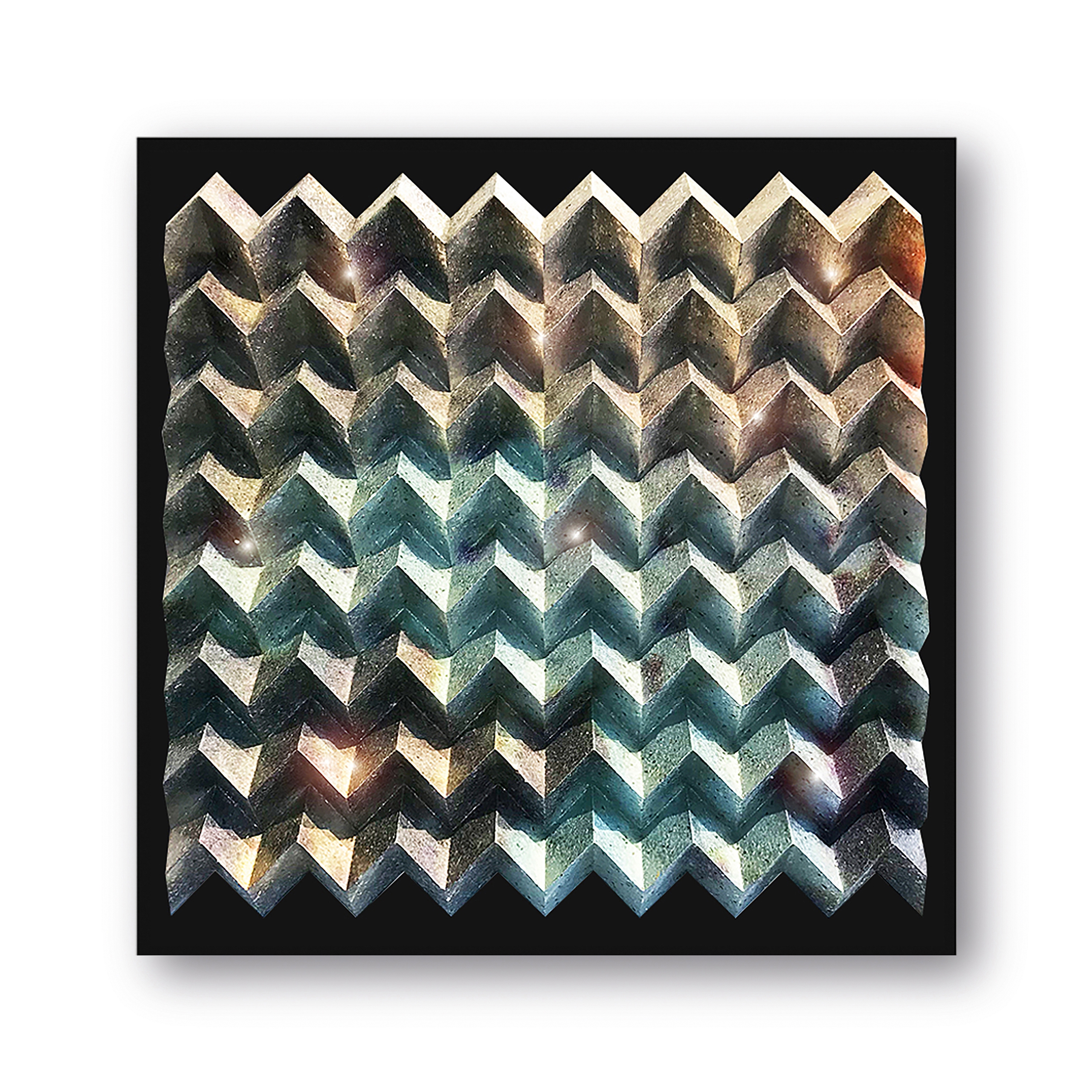 Waterfold - crystal - Acryl schwarz
