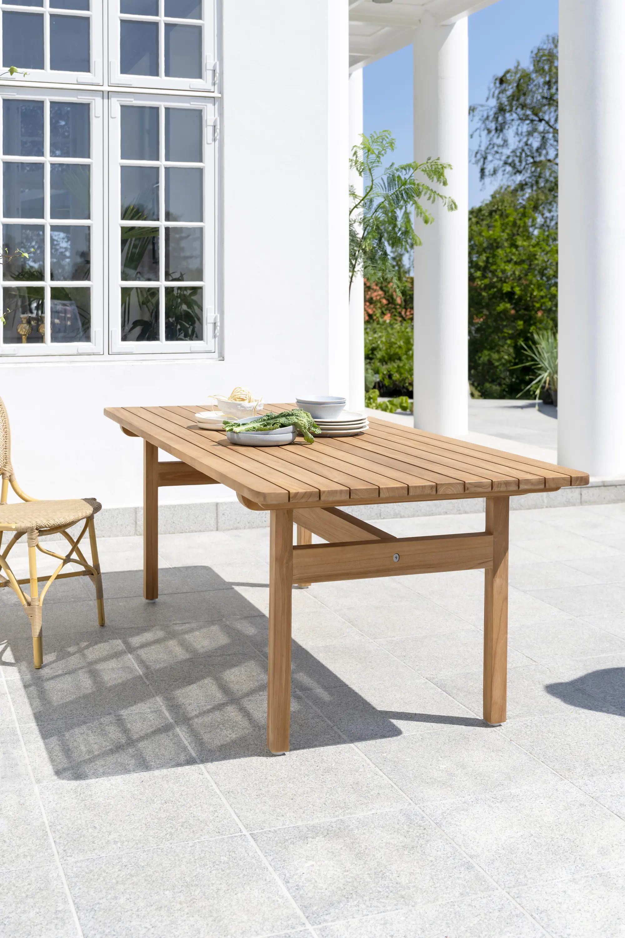 TOBIAS TEAK TABLE L205 - Dining tables from Sika-Design | Architonic