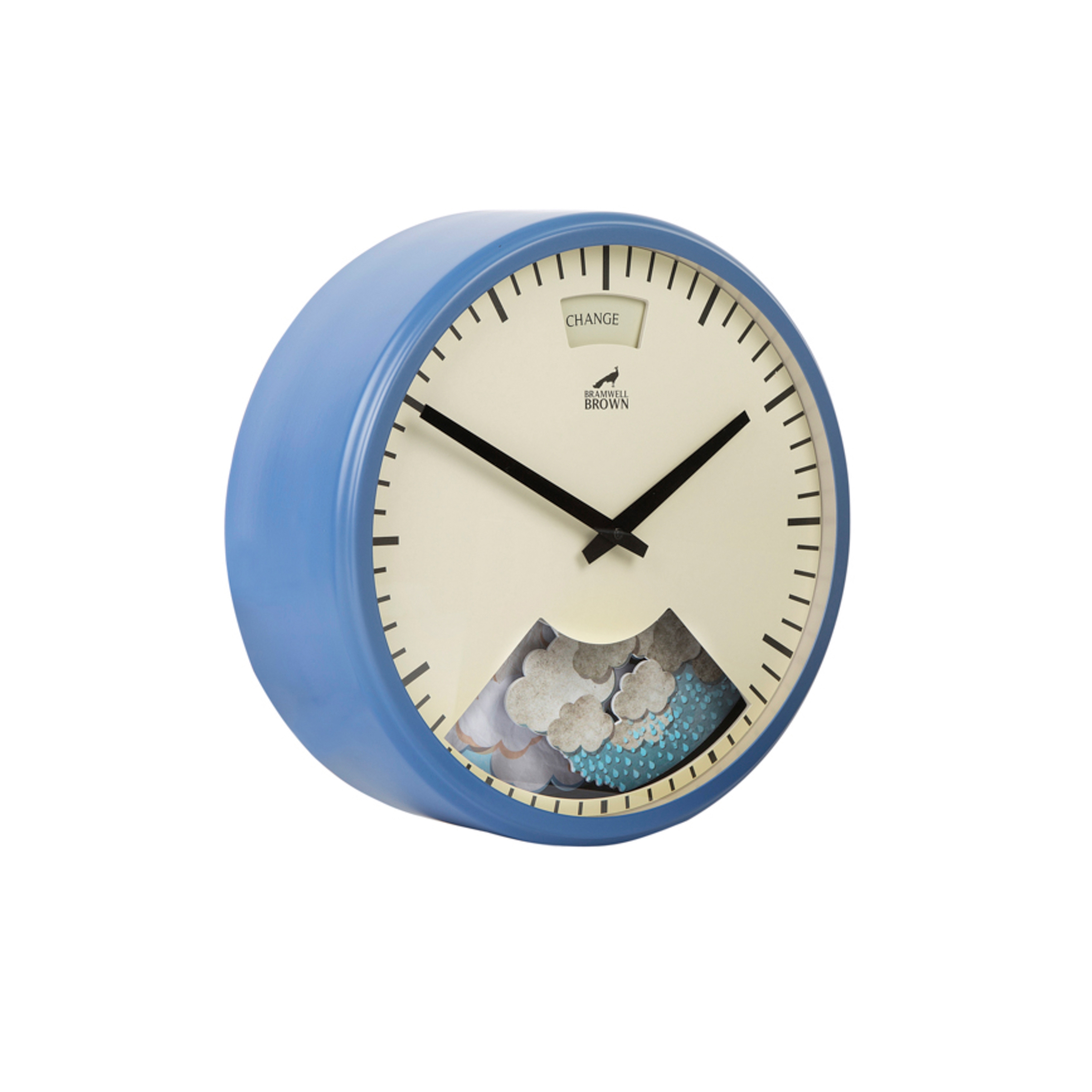 Weather Clock, Summer Blue Frame