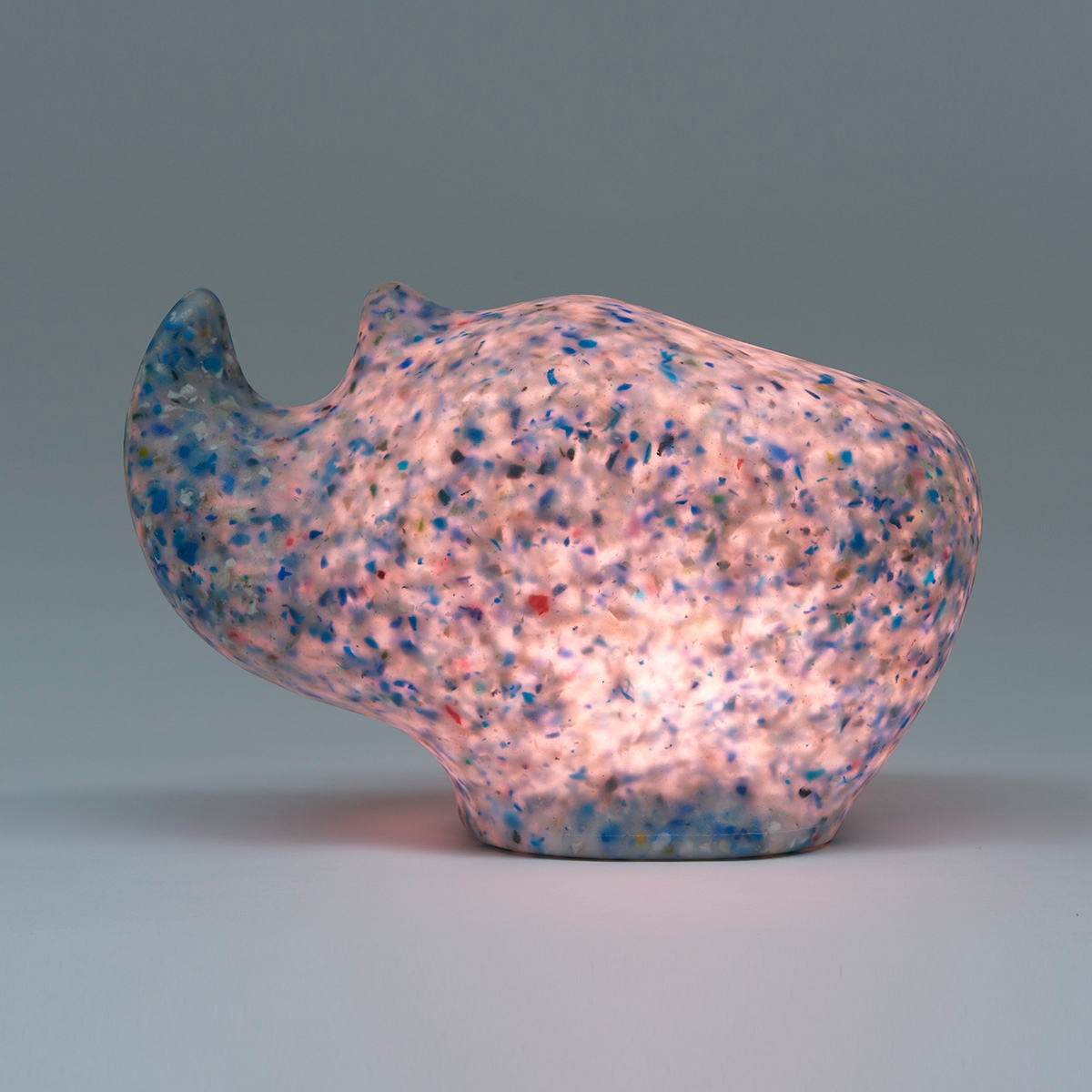 Rhino Lamp | Ocean