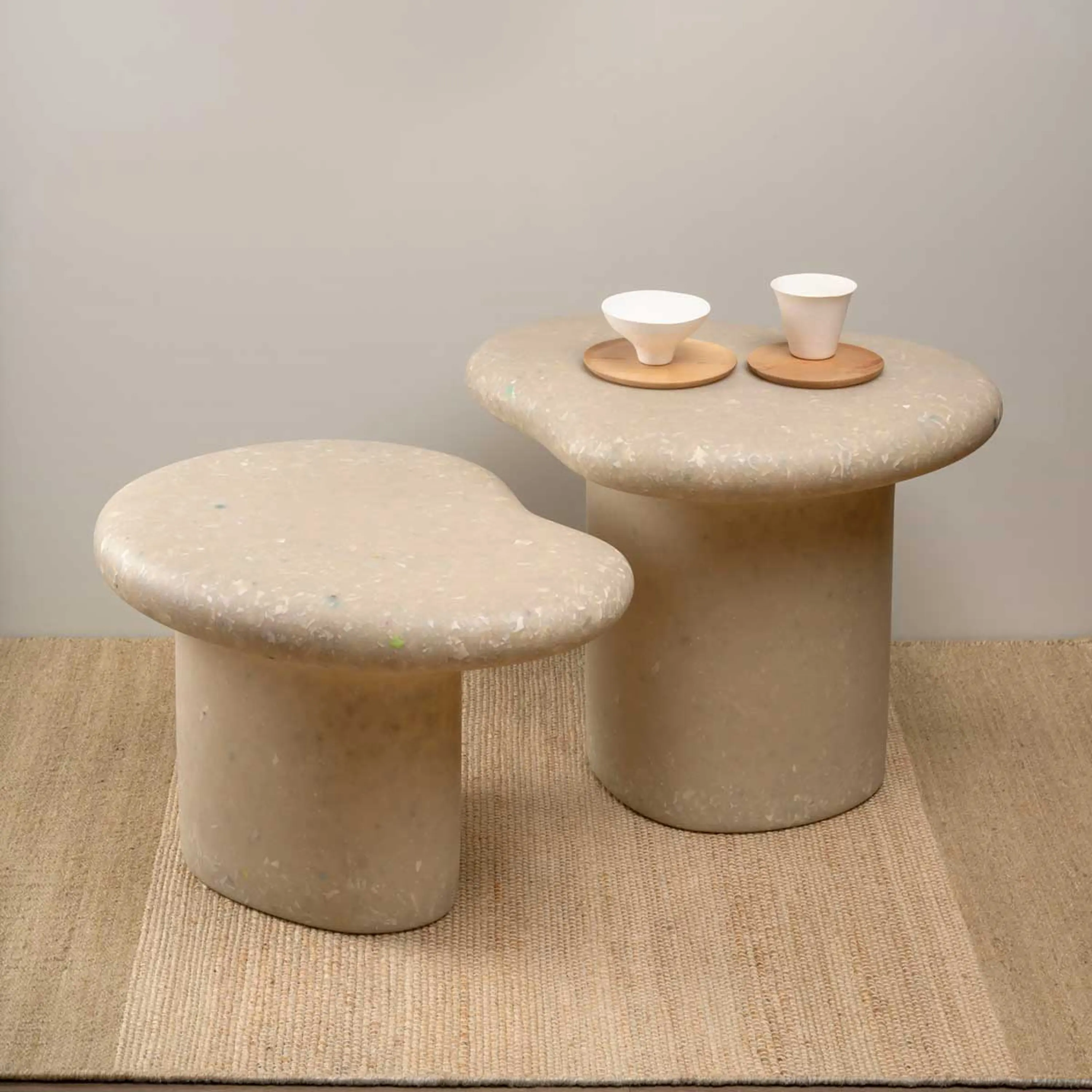 ecoBirdy - Marine Coffee Table H.40 | Faded-White