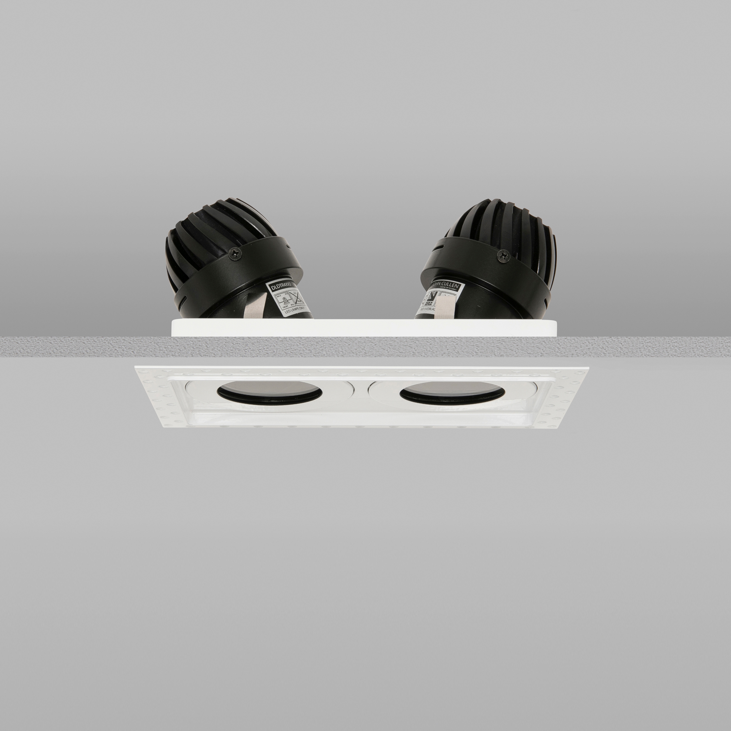 Display product AquaSquare Double Trim 50 RAL Match Wide 2700K from manufacturer John Cullen Lighting