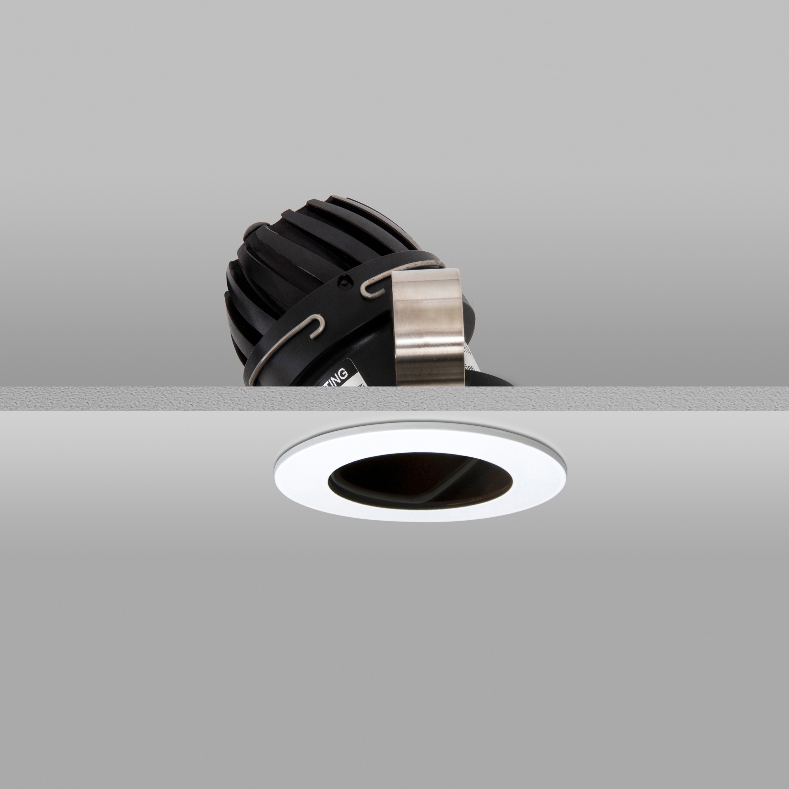 Display product Flush 50 White Medium 2700K Flush Plaster-in from manufacturer John Cullen Lighting
