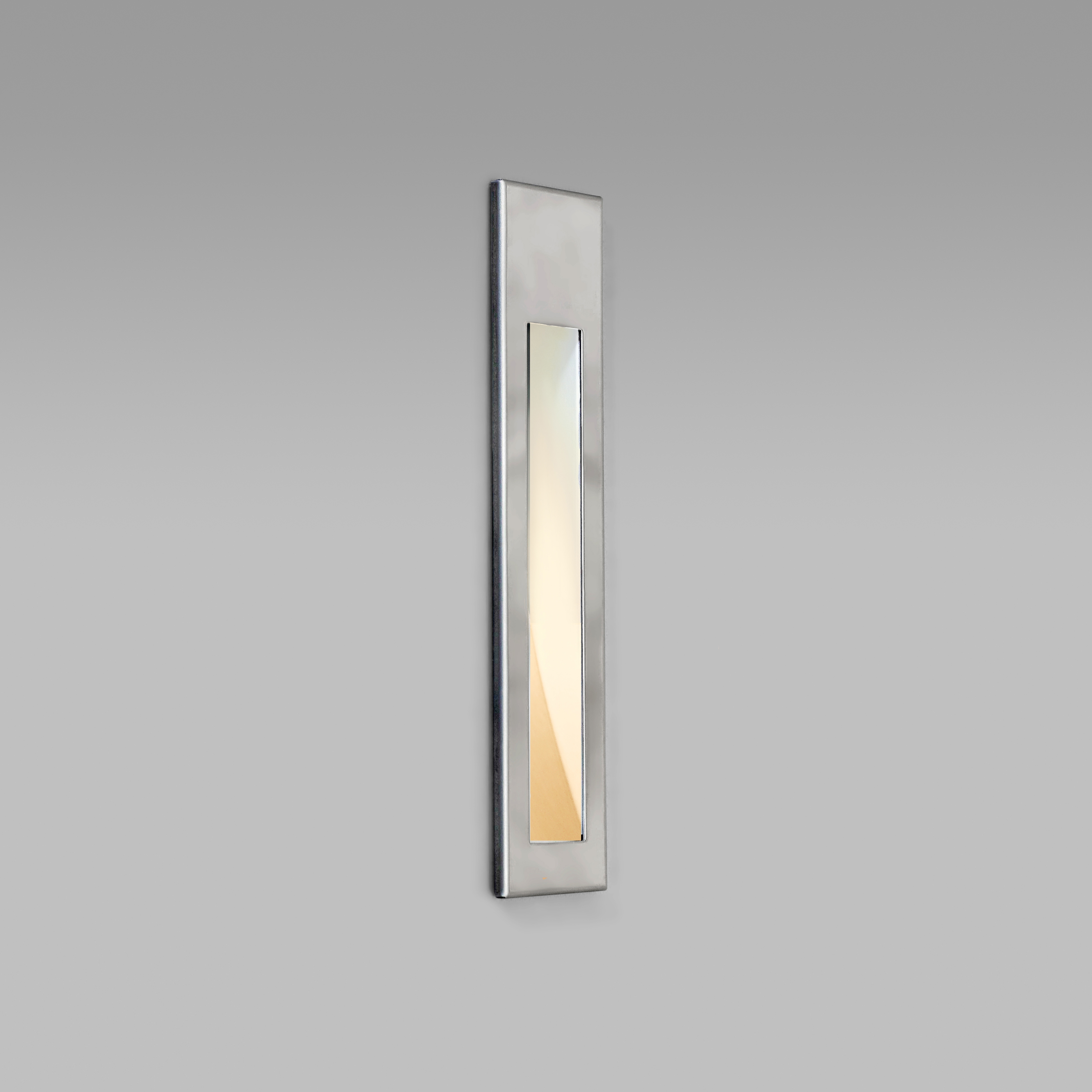 Manhattan Brushed Stainless Steel 2700K