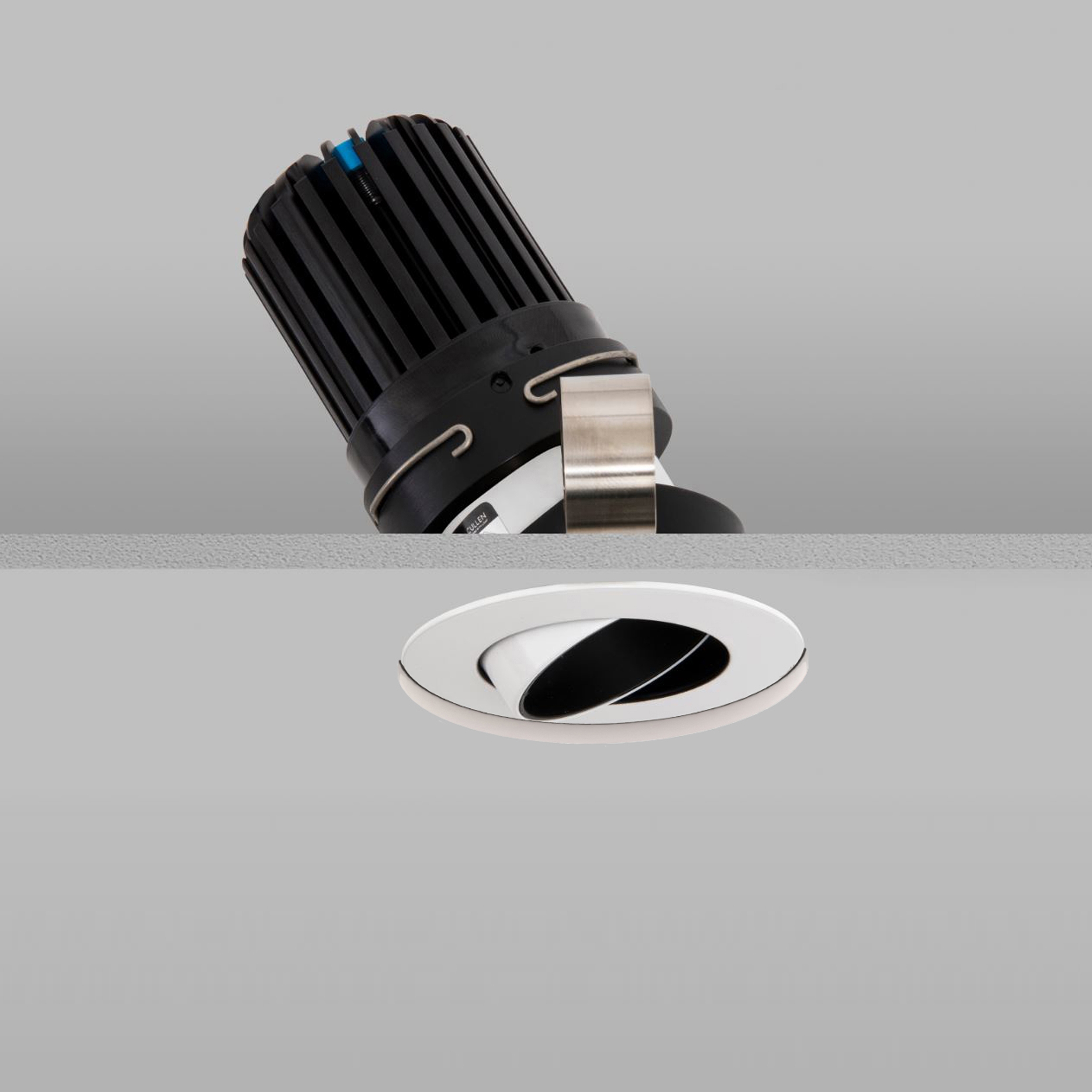 Display product Polespring 50+ White Wide 2700K Recessed Plaster-in from manufacturer John Cullen Lighting