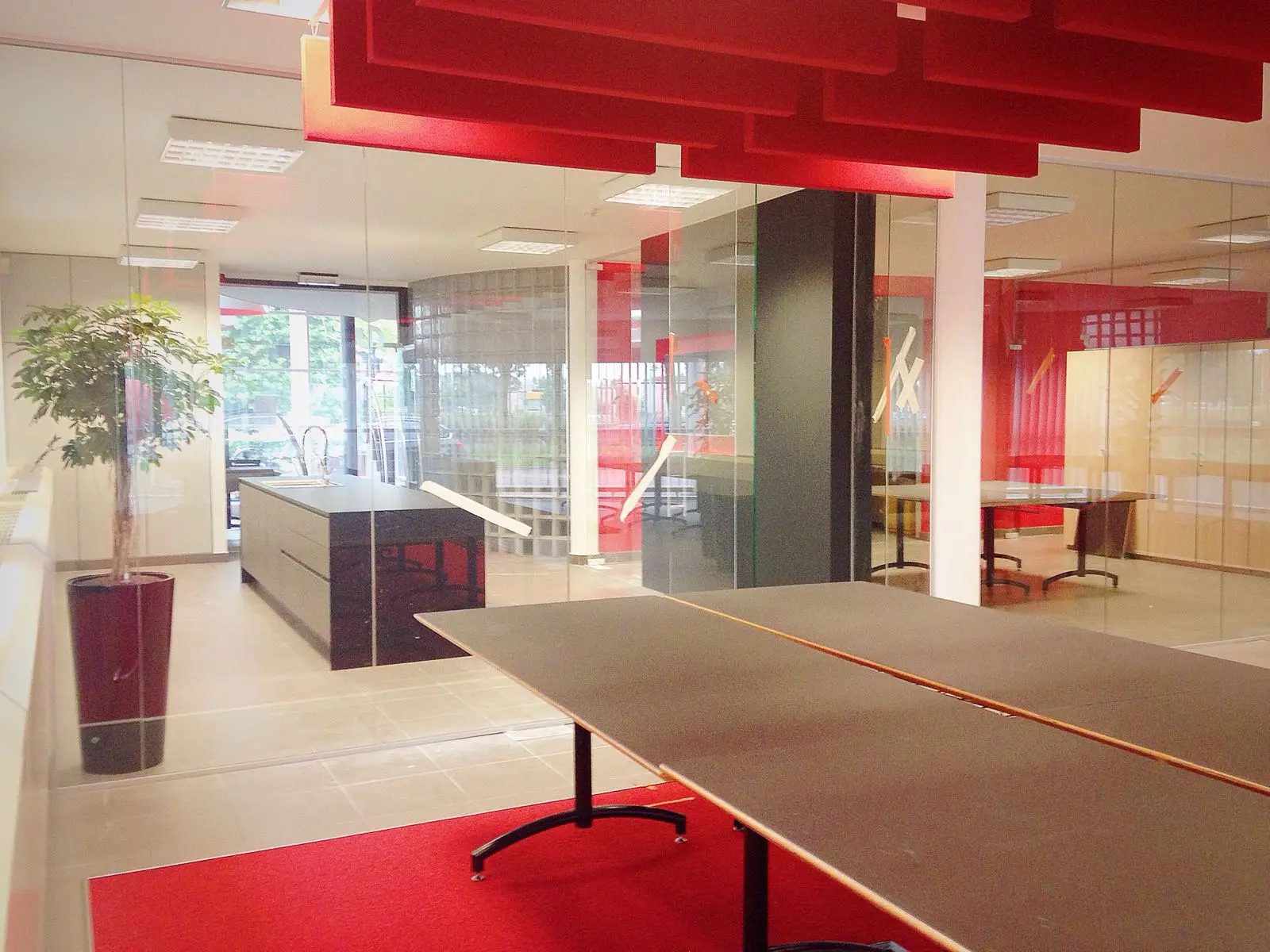 Soundtect - Class ceiling Baffles