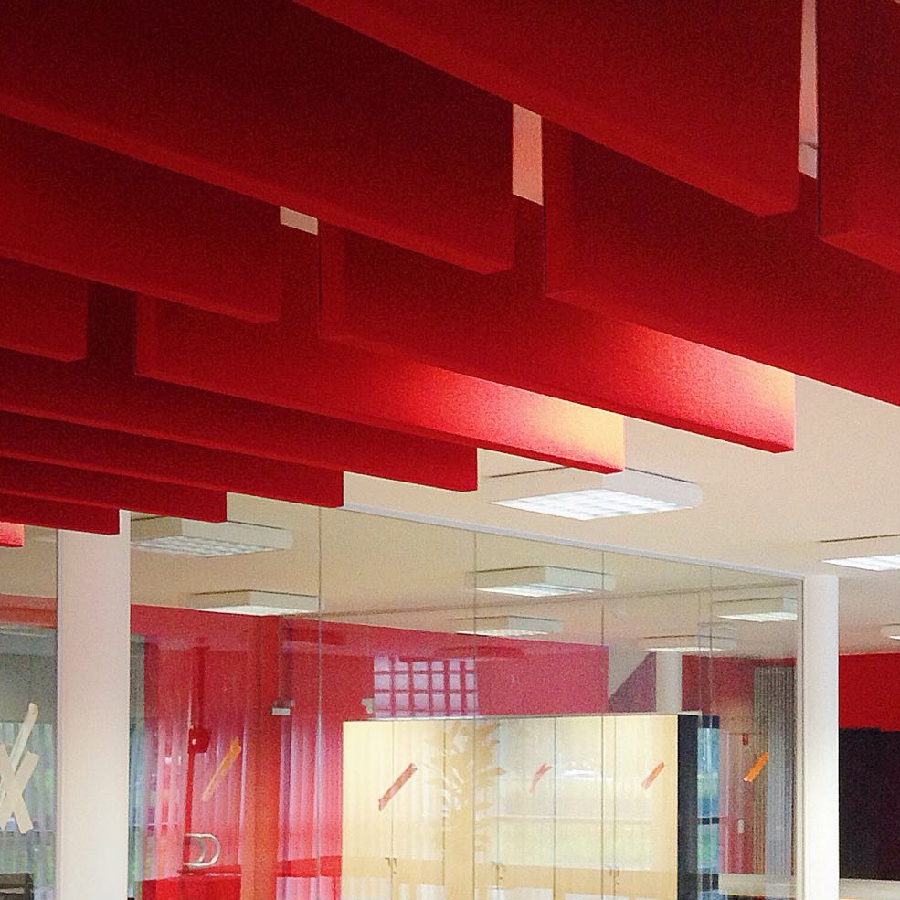 Class ceiling Baffles