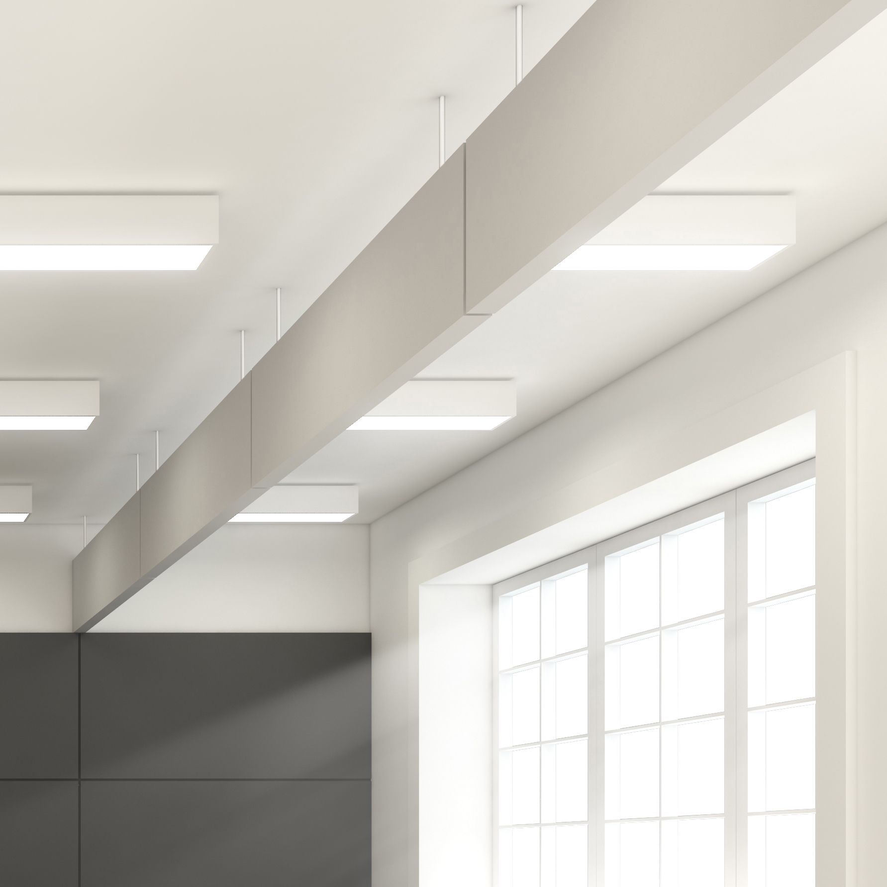 Class ceiling Baffles