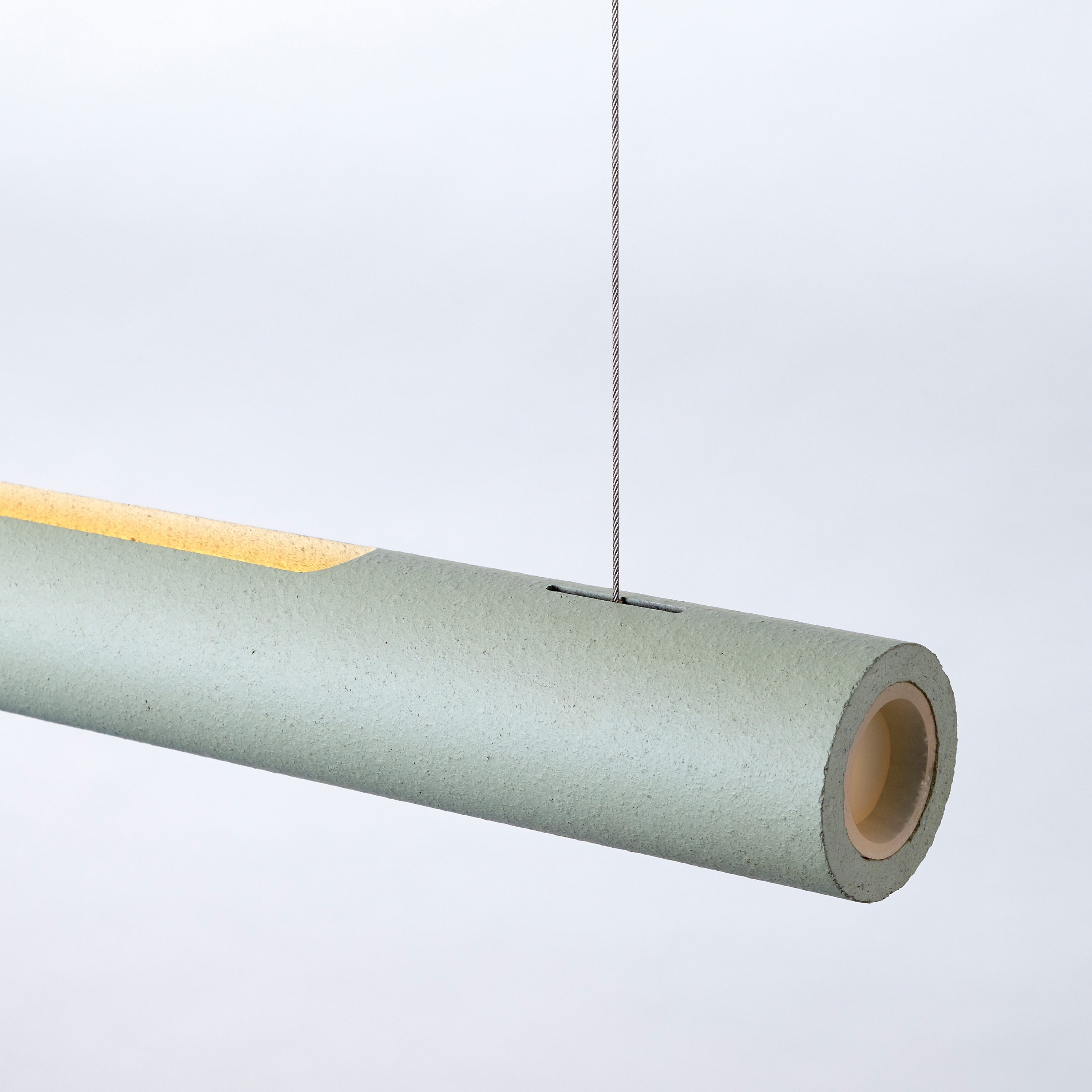 Display product O-Beam Up-and-down-light from manufacturer Hand & Eye Studio