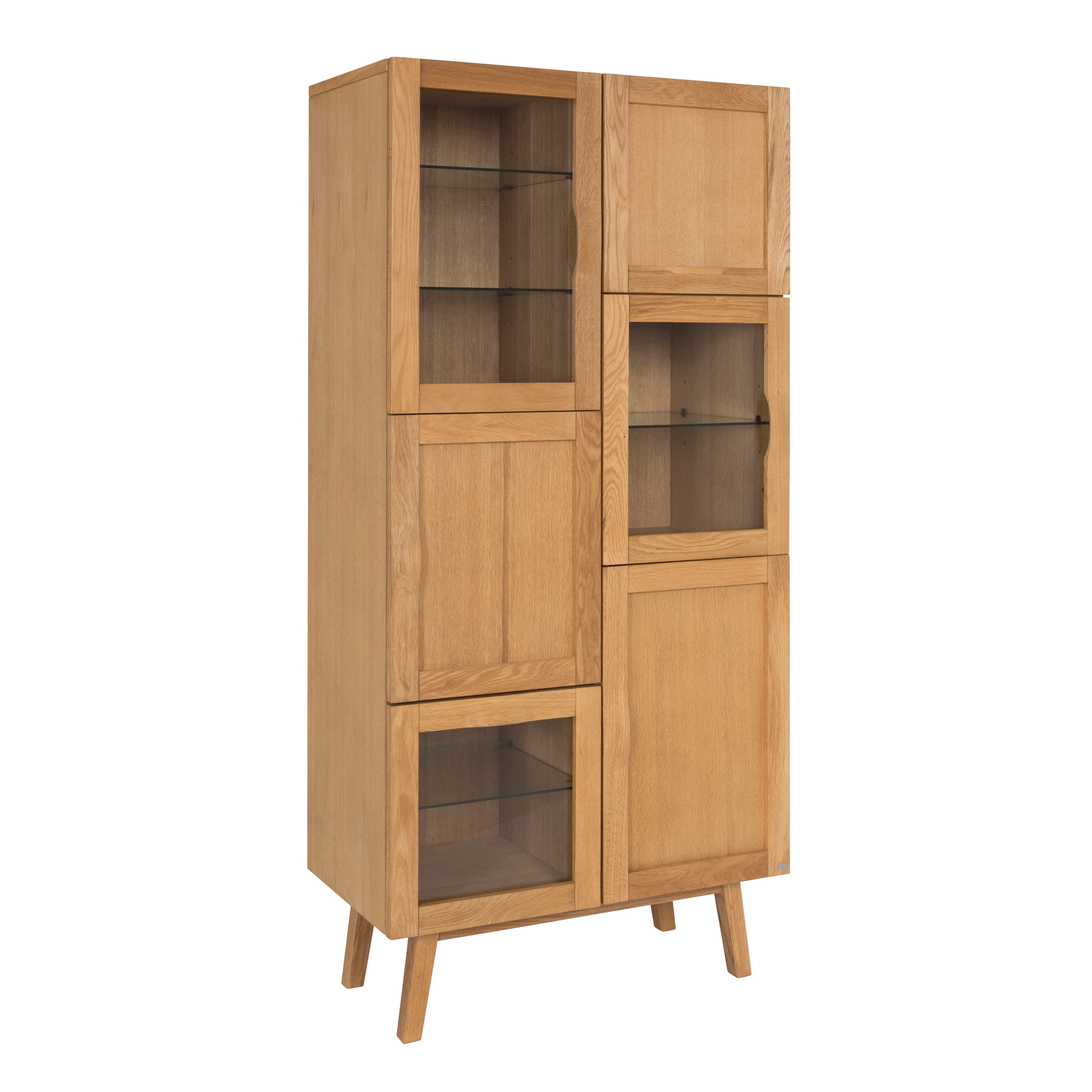Rainbow vitrine oak oiled