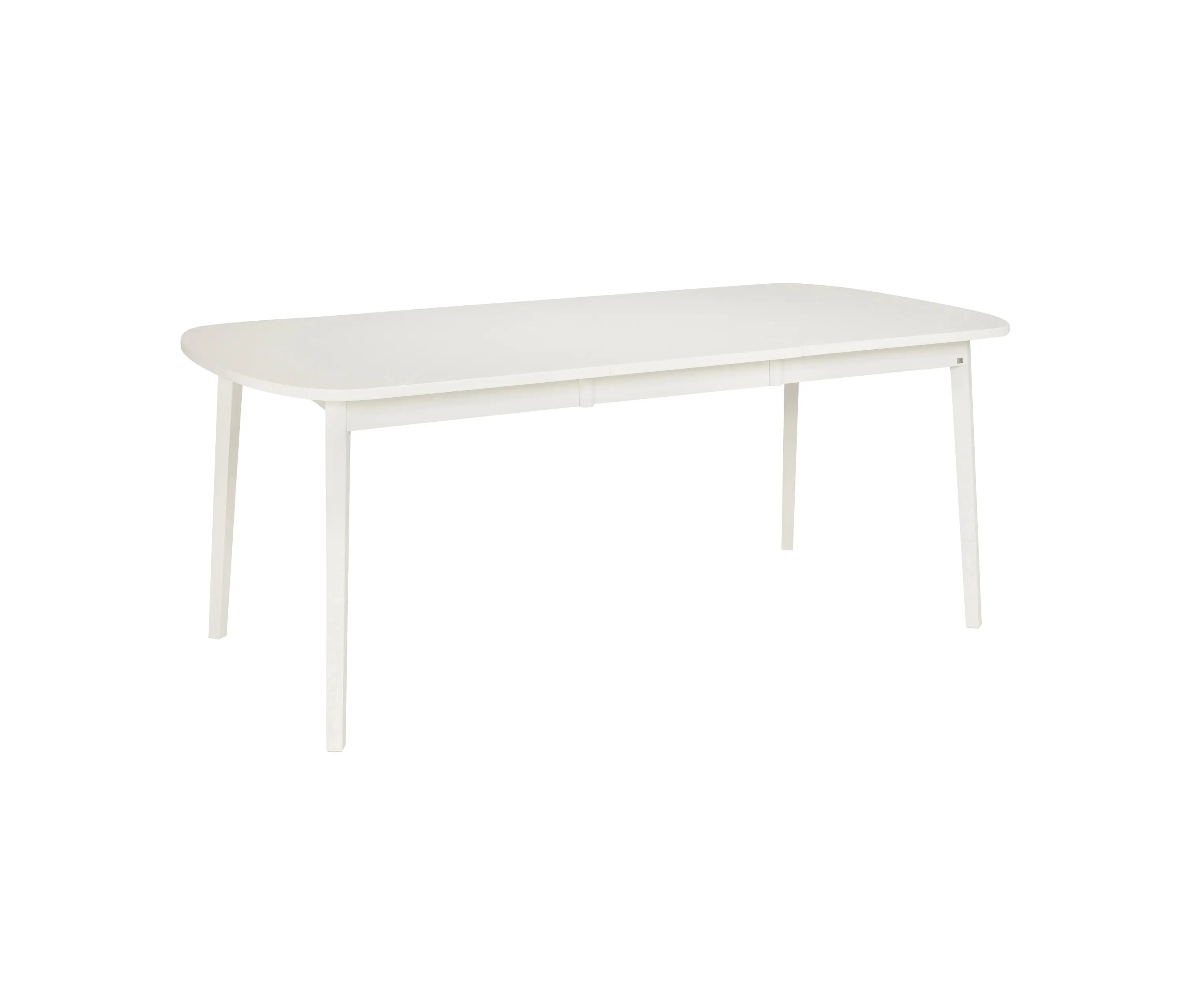 Hans K - Rainbow Tisch 142(48)x90cm Weiss