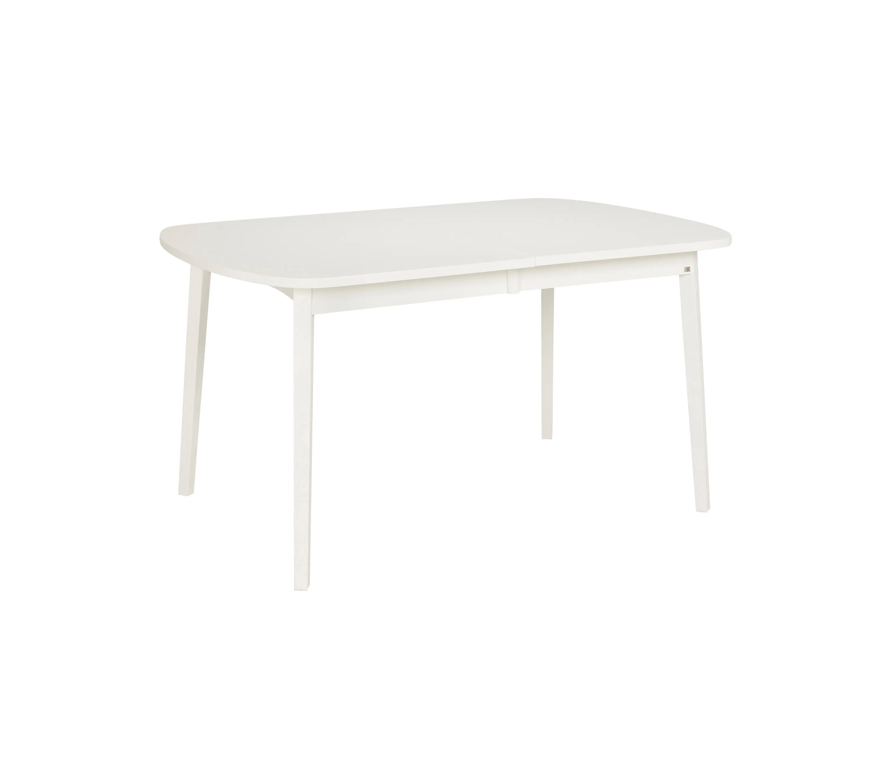 Hans K - Rainbow Tisch 142(48)x90cm Weiss