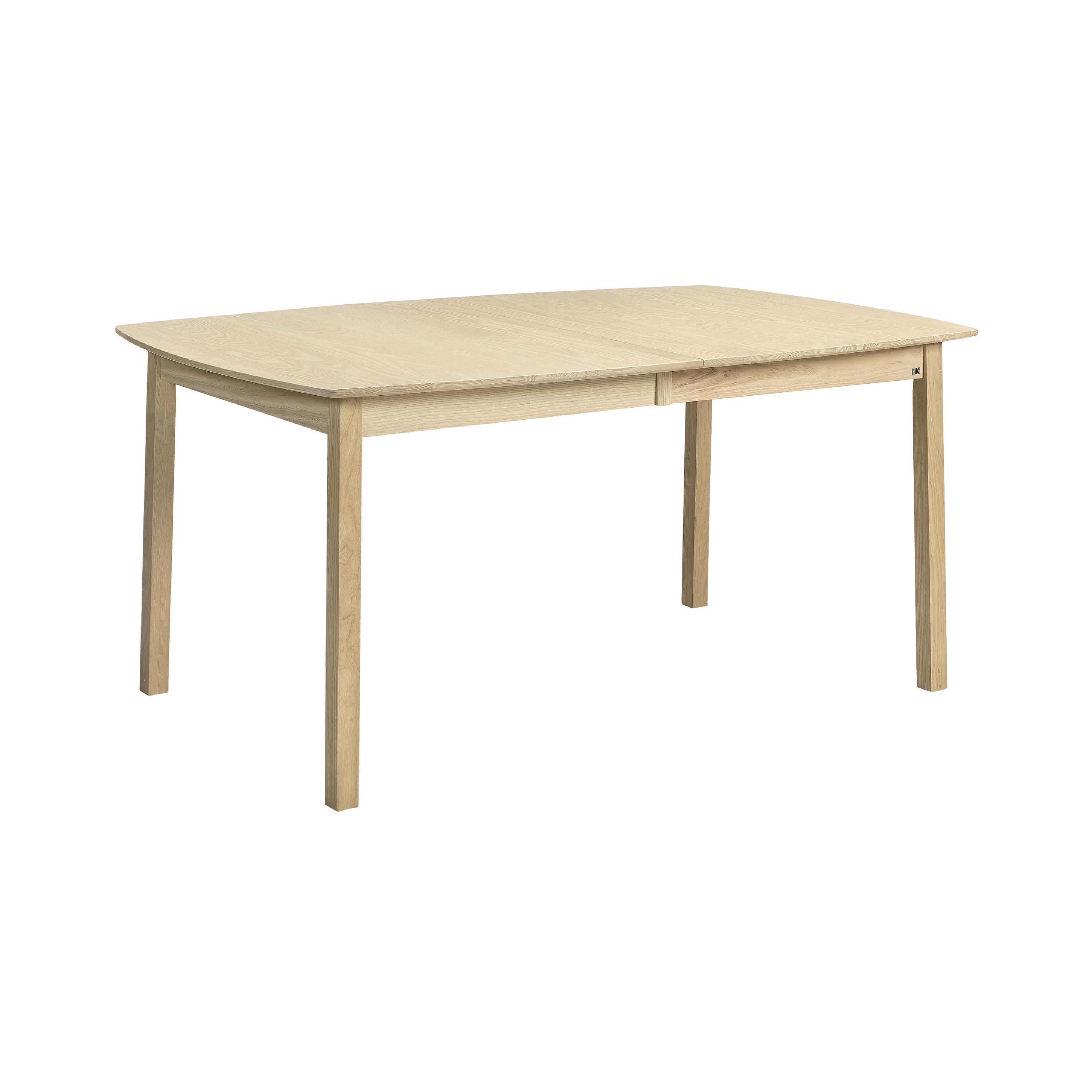 Verona table ellipse 160(48+48)x102cm ash blonde