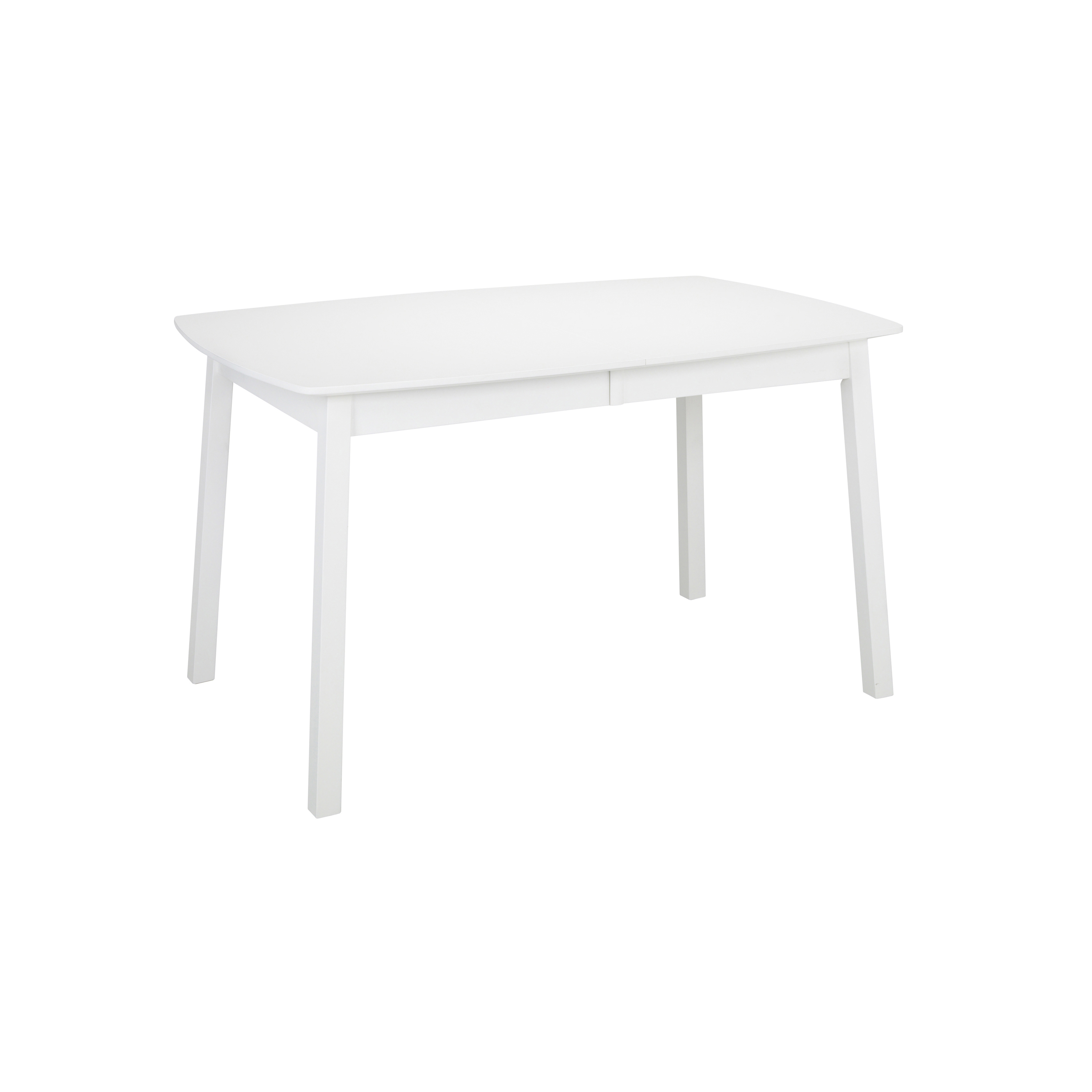 Verona table ellipse 137(48)x90cm white