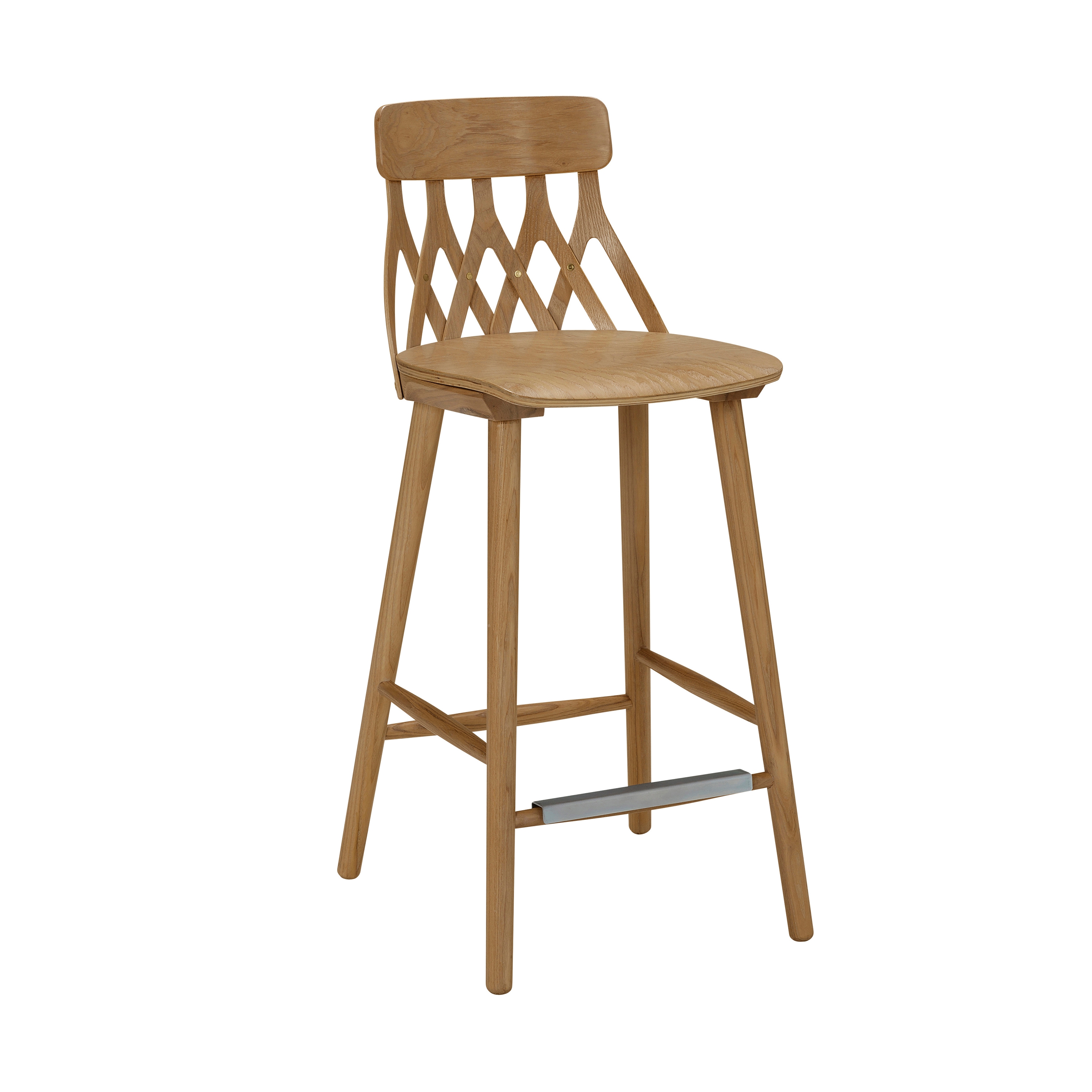Y5 barchair 63cm oak oiled,