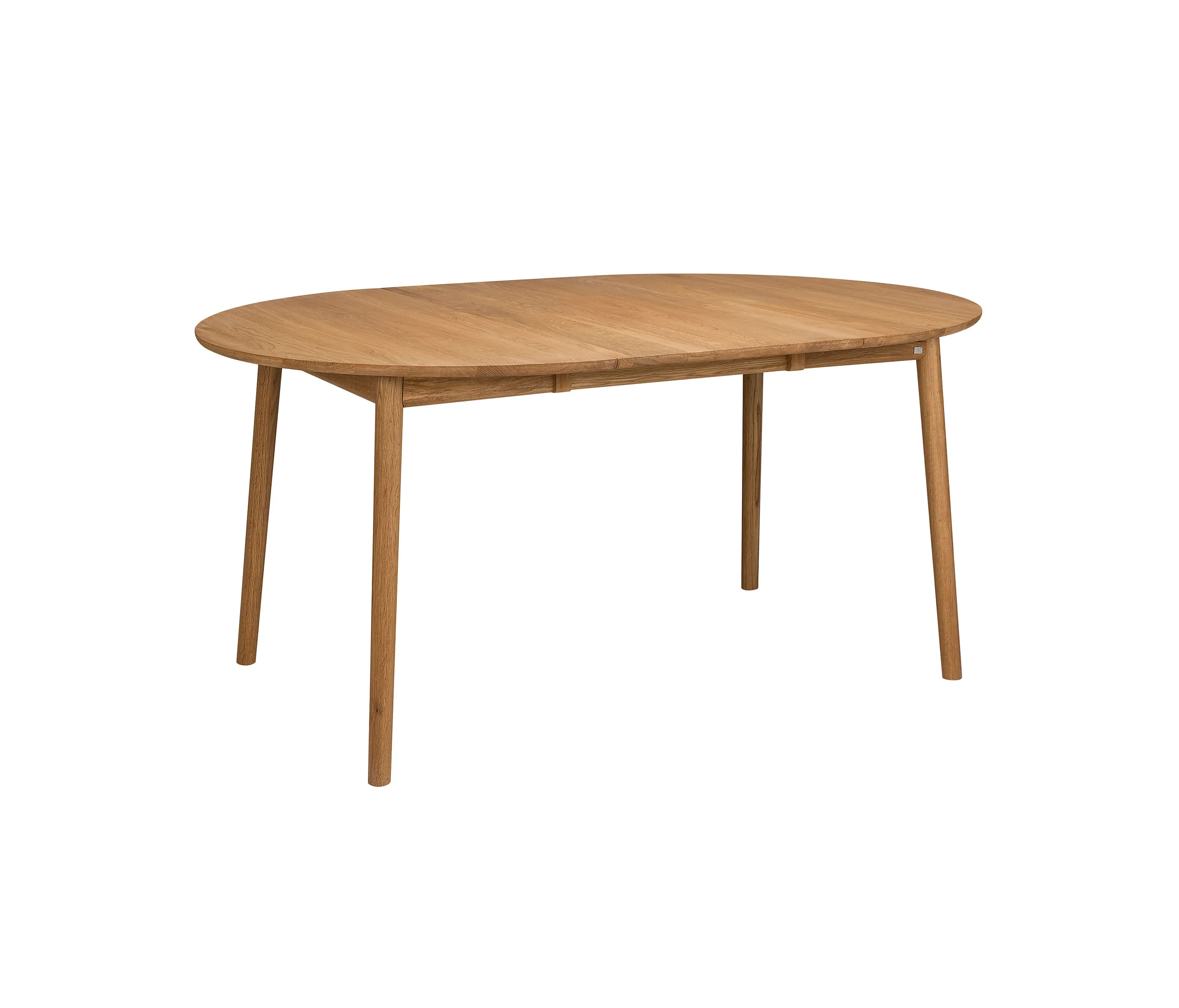 Hans K - ZigZag table round 110(50)x110cm oak oiled