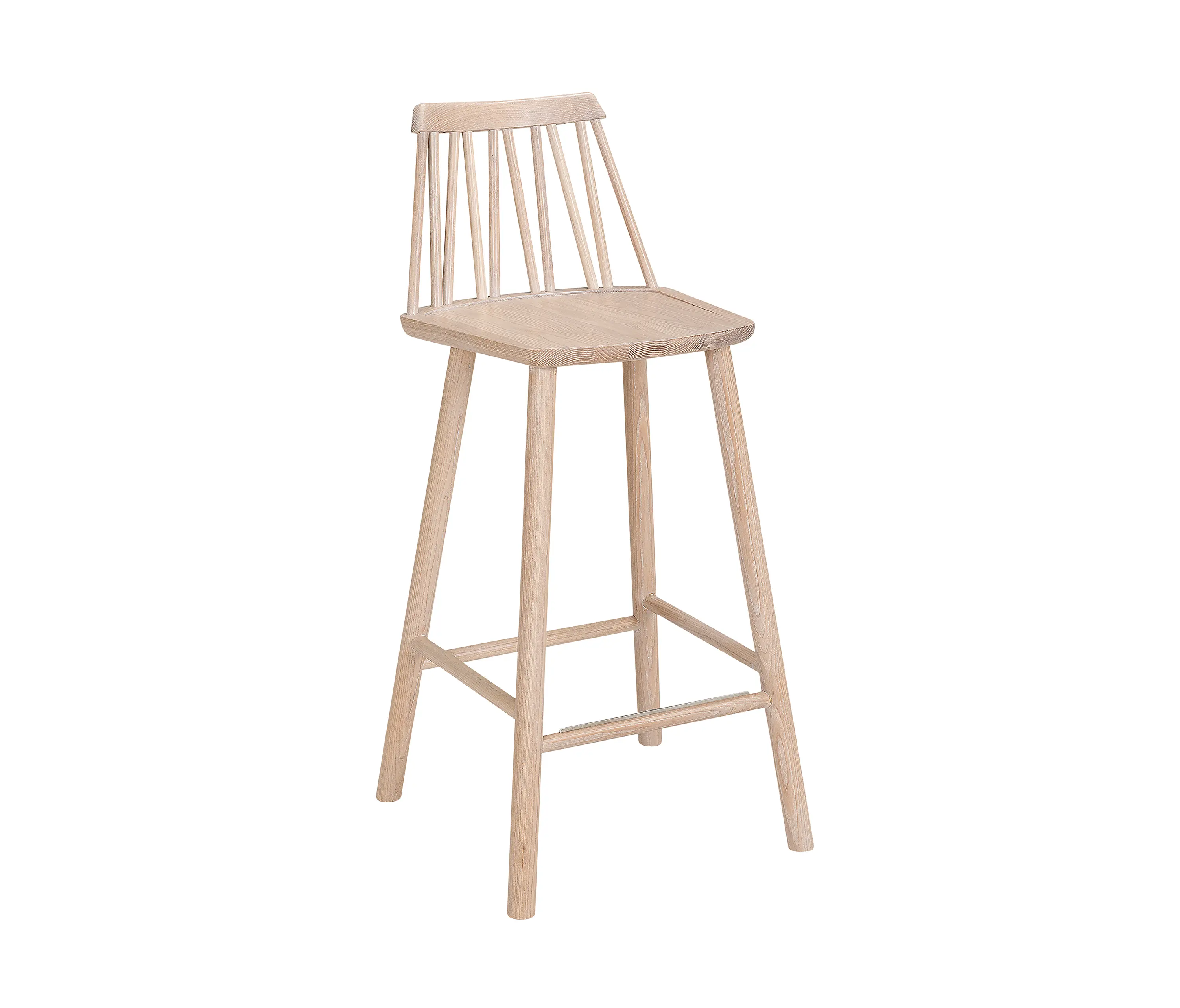 Hans K - ZigZag barchair 63cm ash blonde