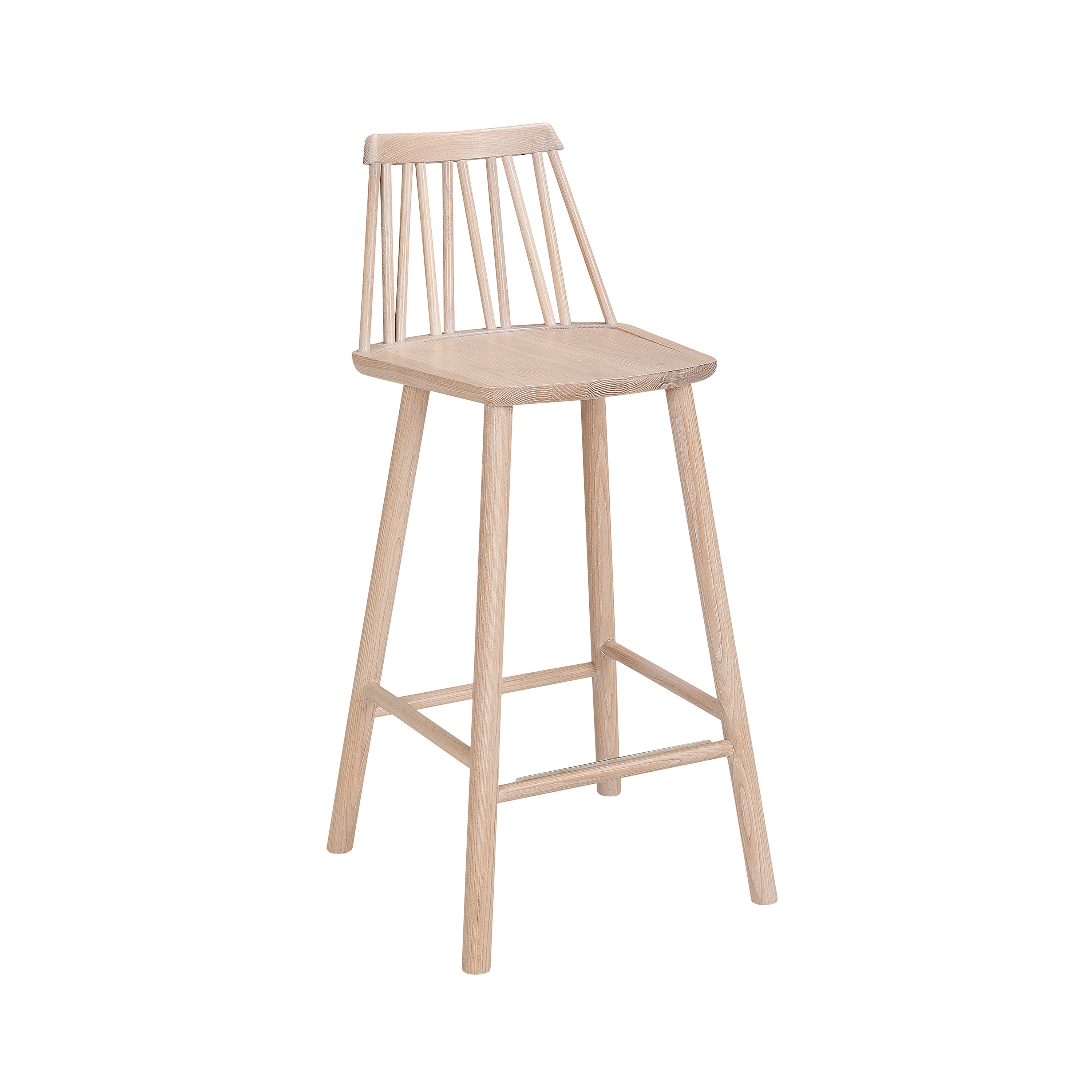 Afficher le produit ZigZag barchair 63cm ash blonde du fabricant Hans K