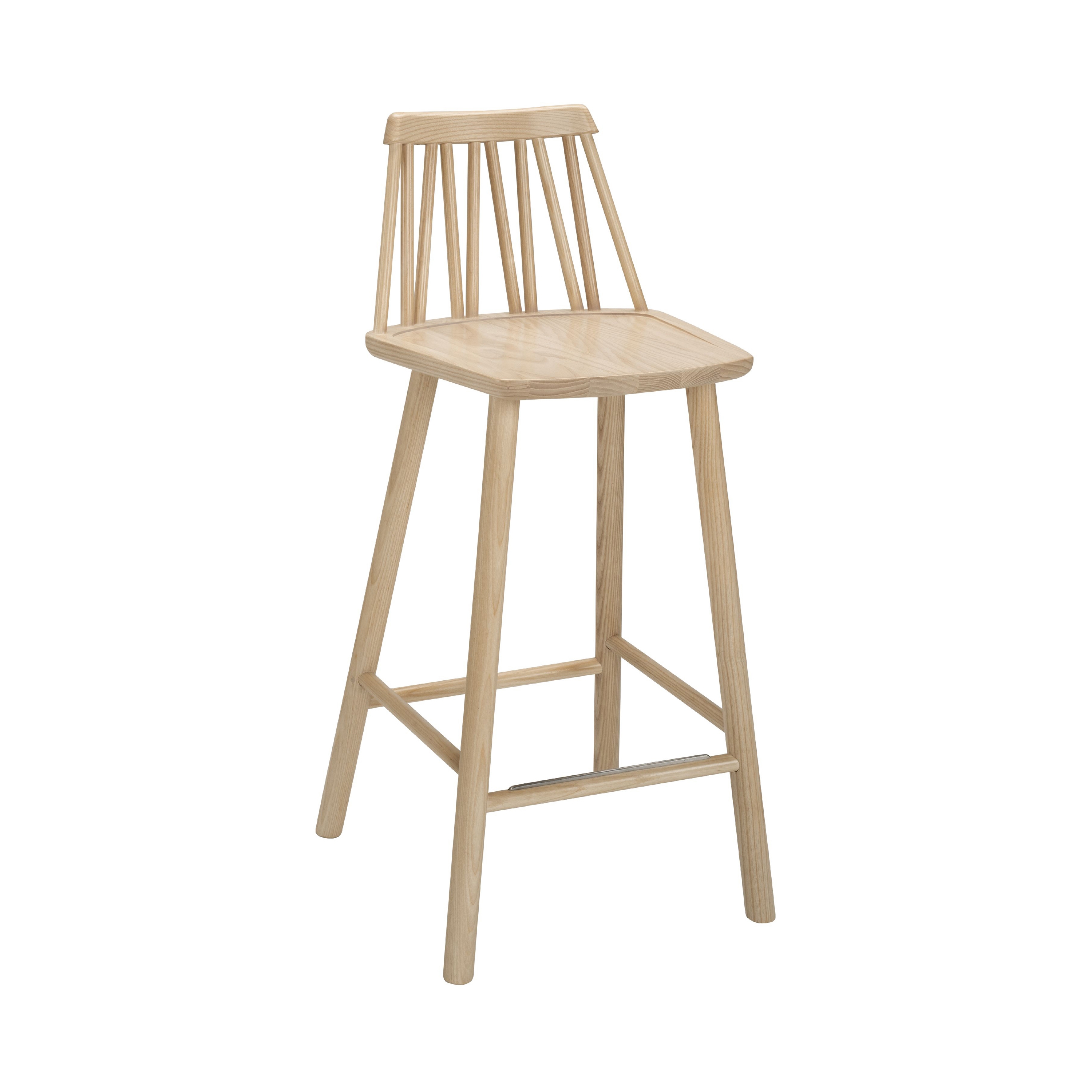 ZigZag barchair 63cm ash blonde