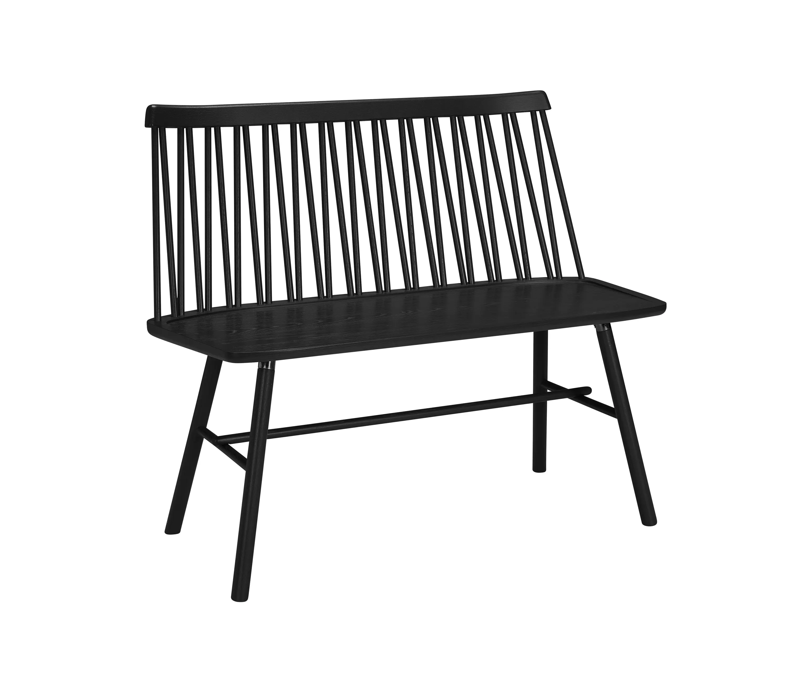 Hans K - ZigZag bench ash black