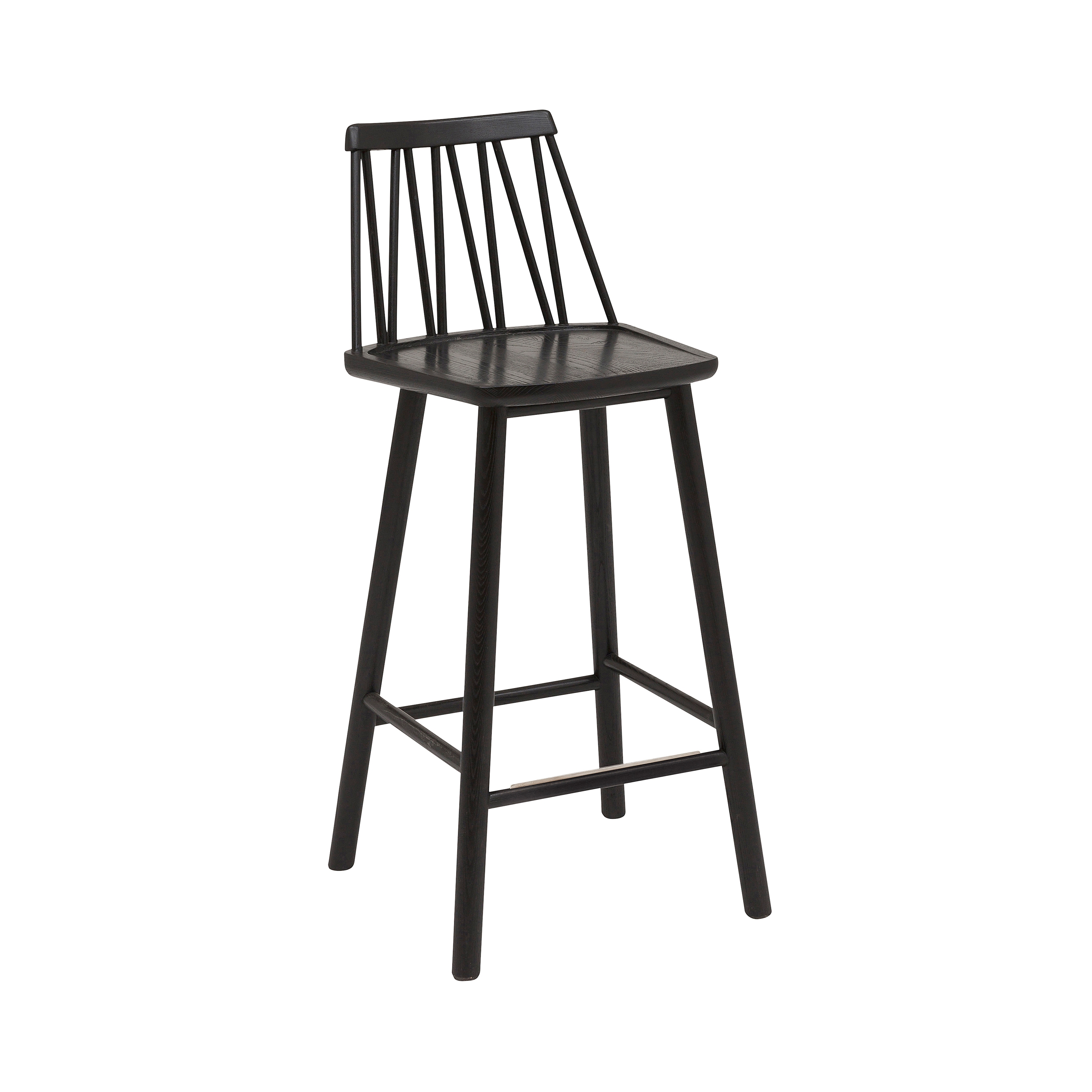 Mostra il prodotto ZigZag barchair 63cm ash black del produttore Hans K