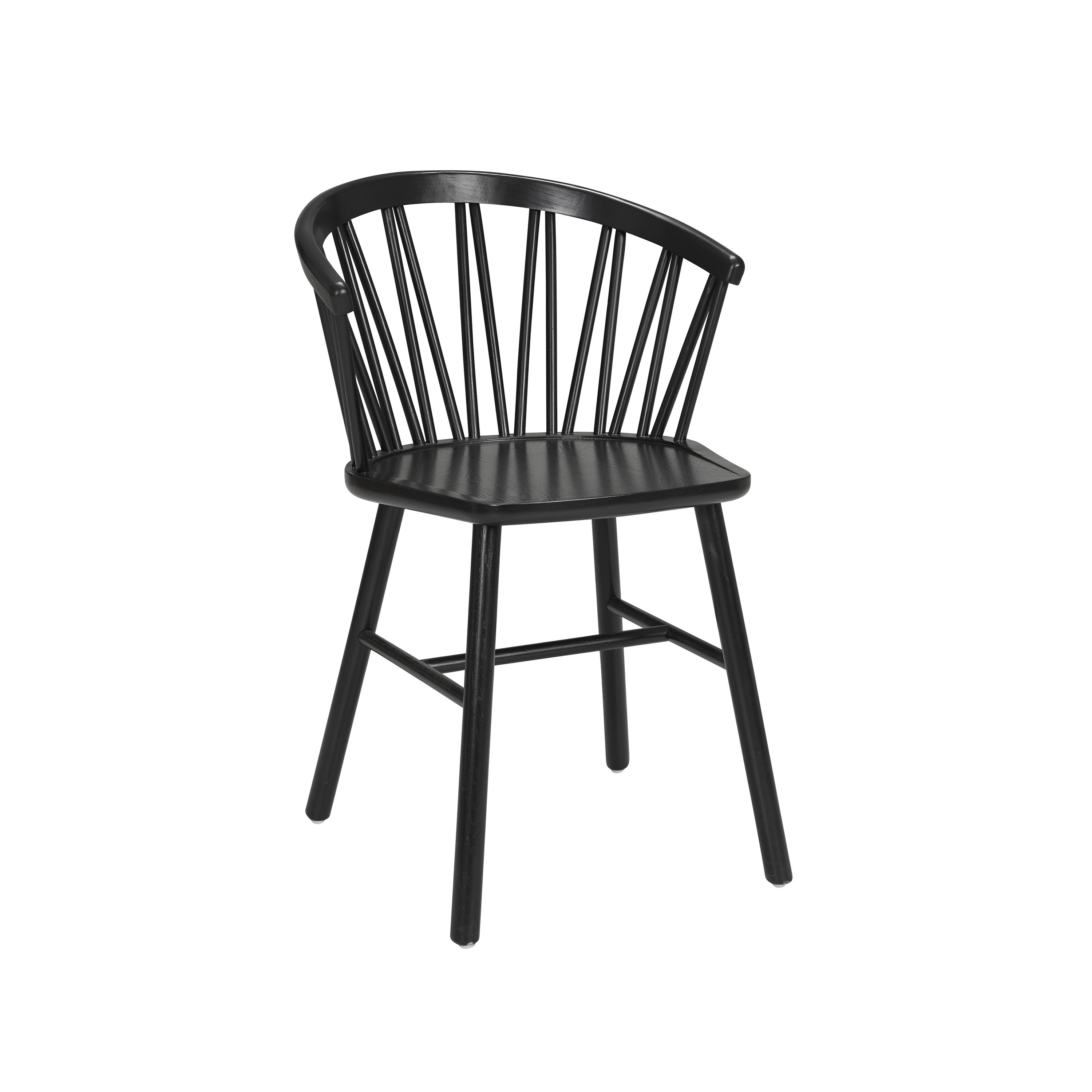 ZigZag armchair ash black