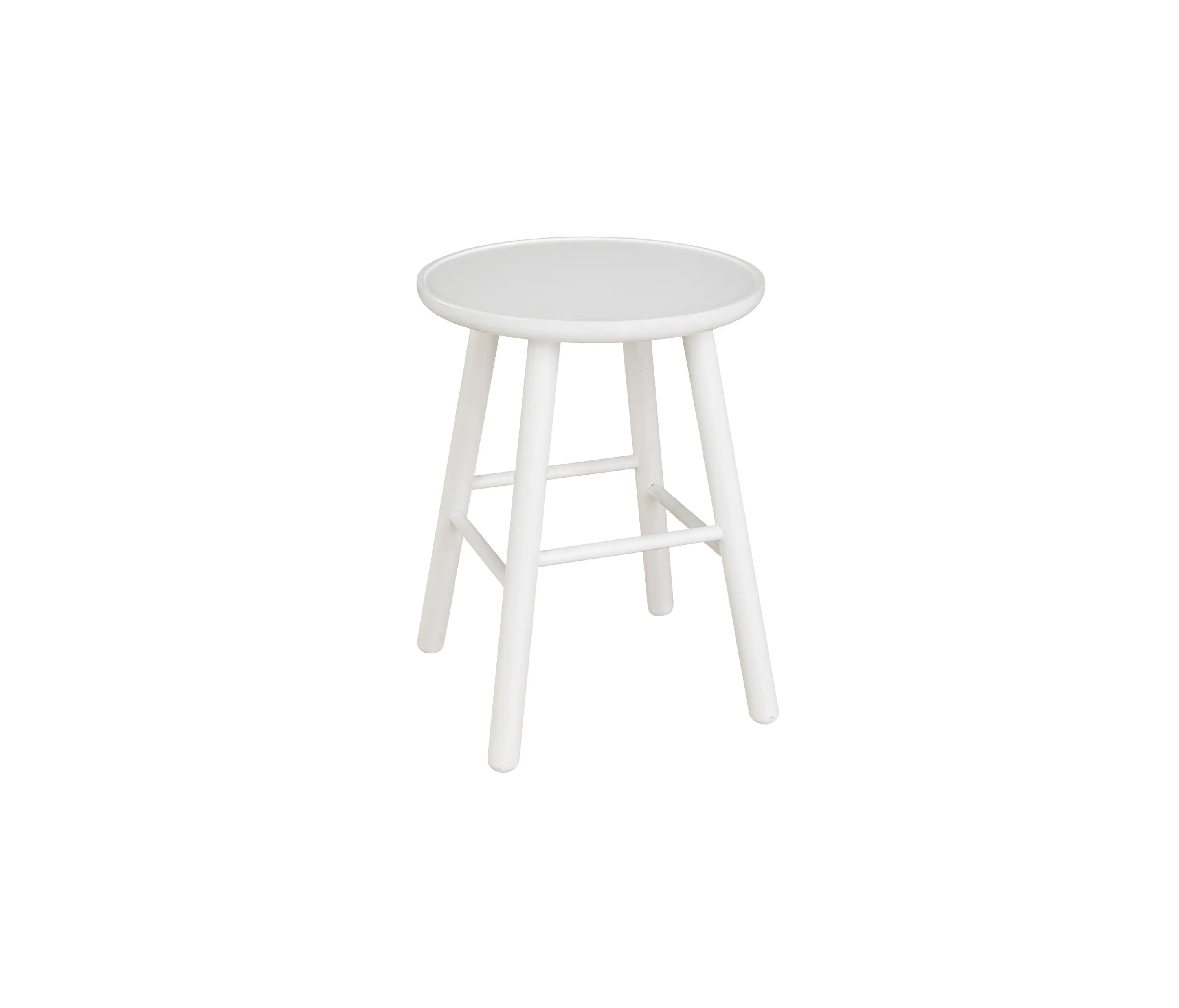 Hans K - ZigZag stool 47cm white