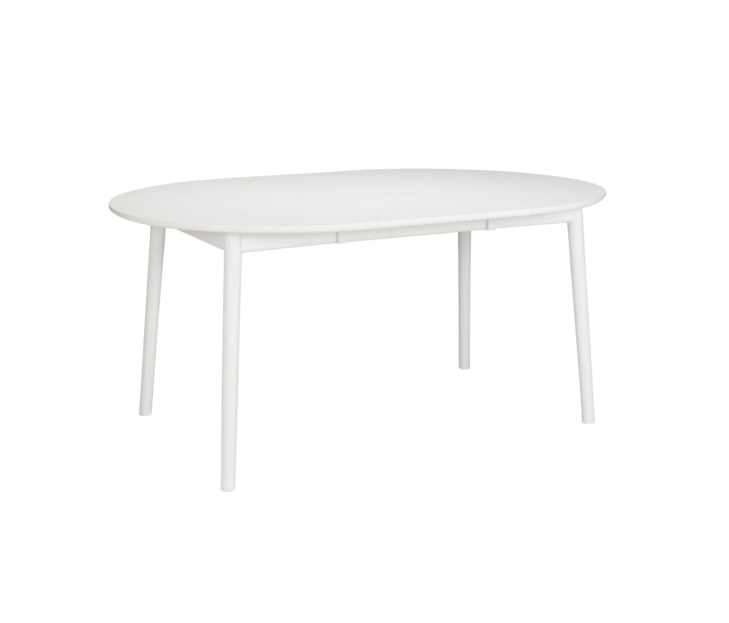 Hans K - ZigZag table round 110(50)x110cm white