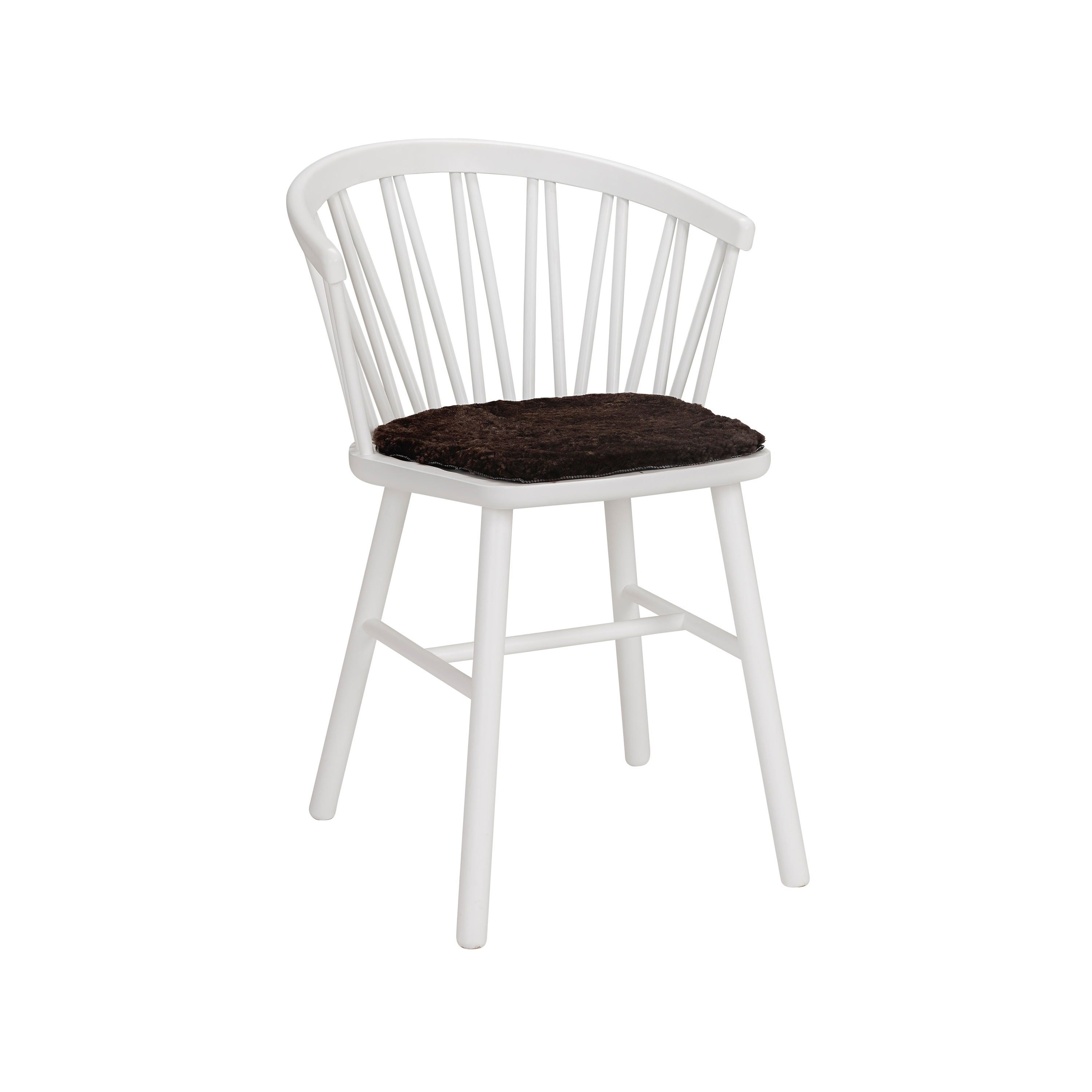 ZigZag armchair white