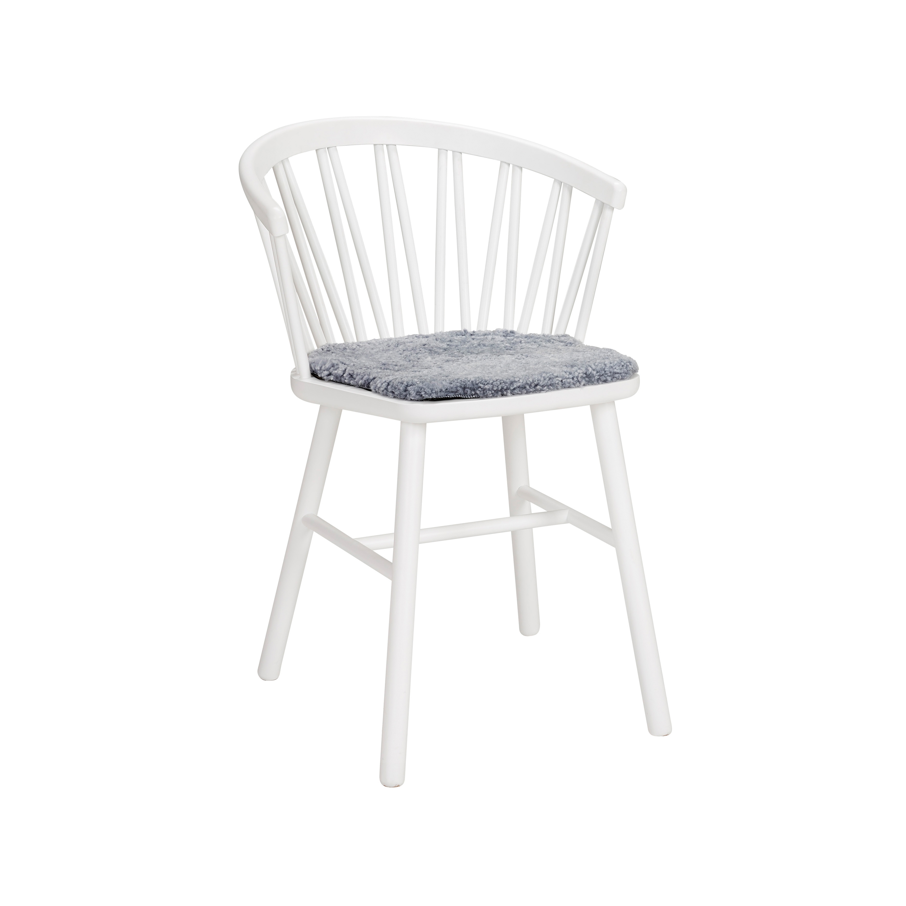 ZigZag armchair white