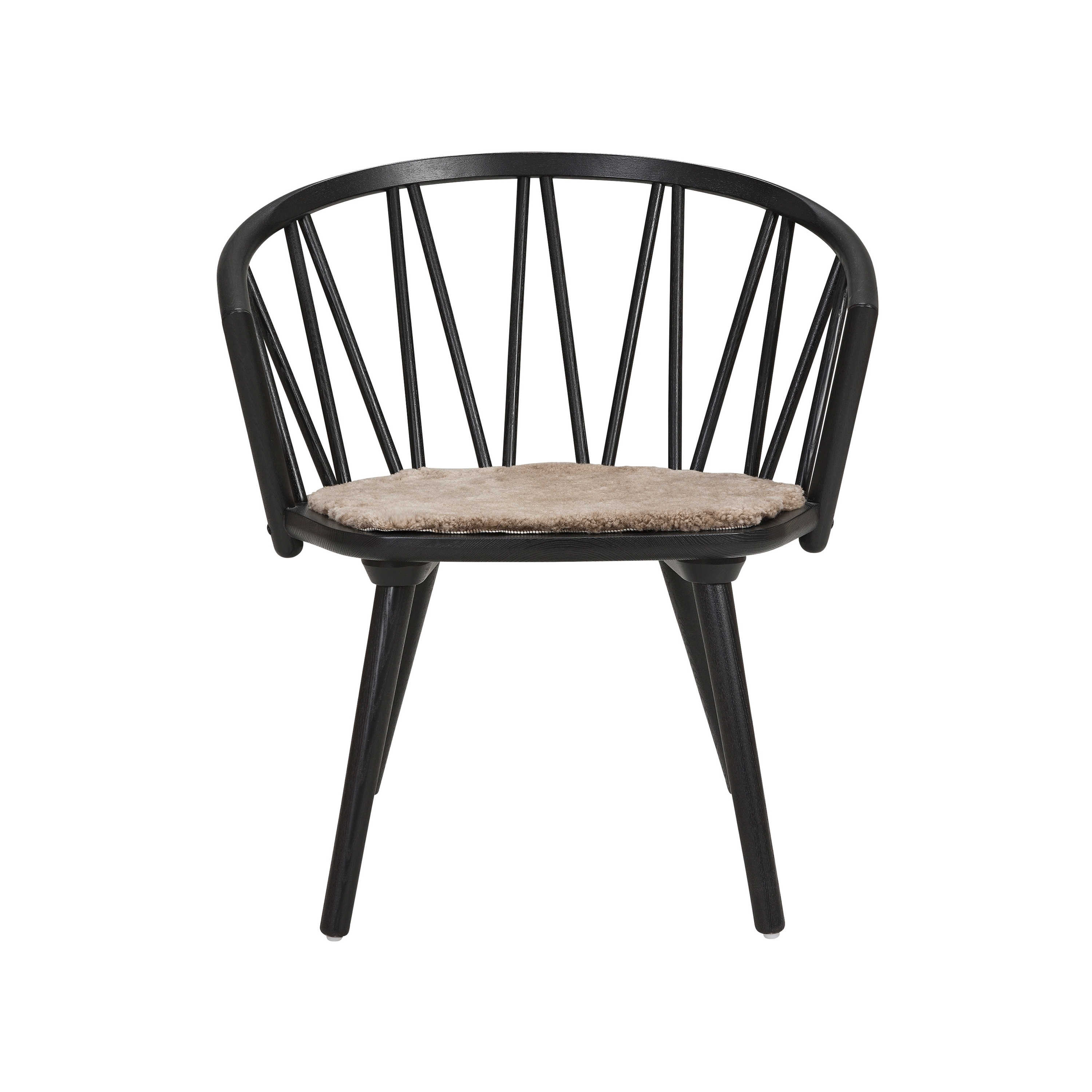 ZigZag lounge chair ash black