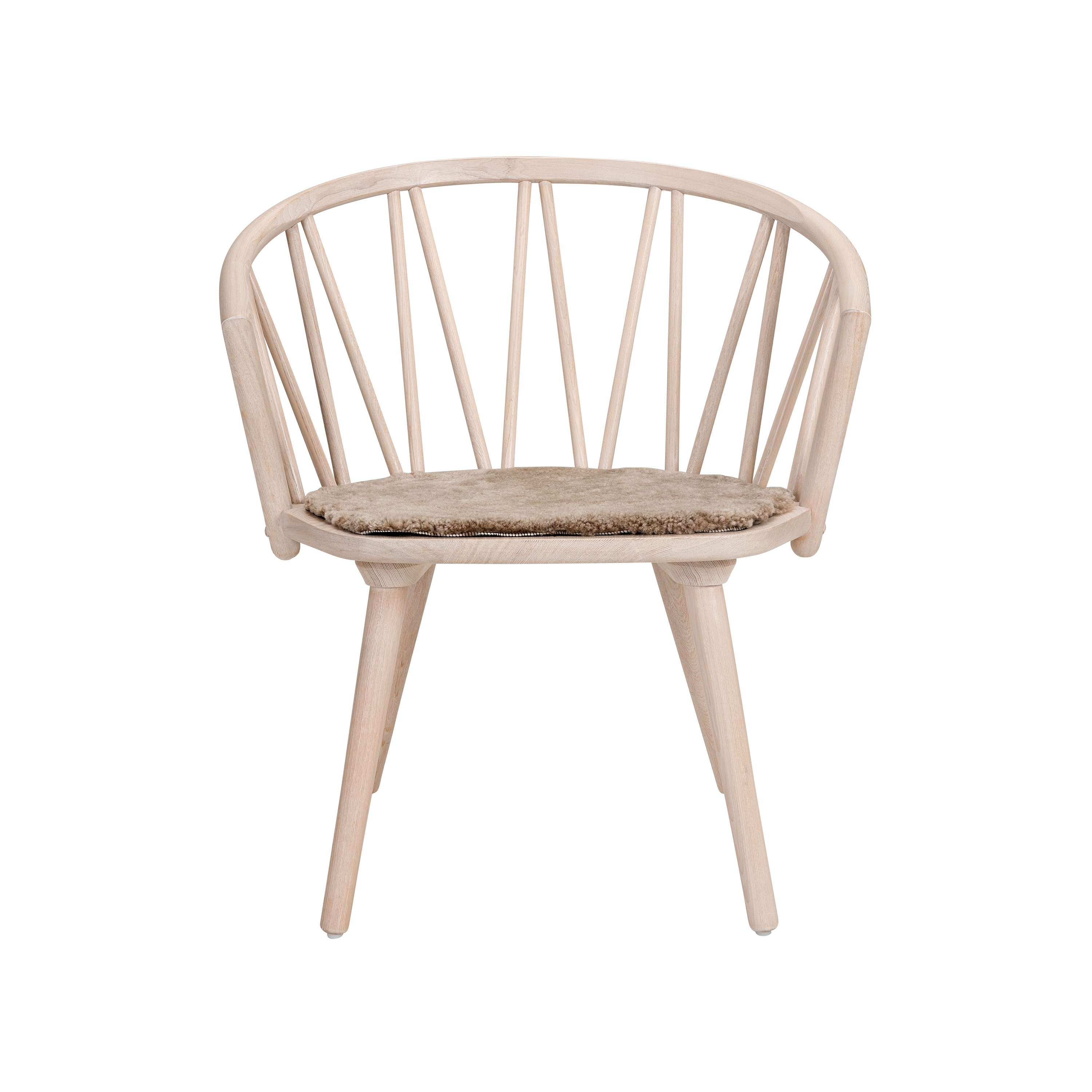 Display product ZigZag lounge chair ash blonde from manufacturer Hans K