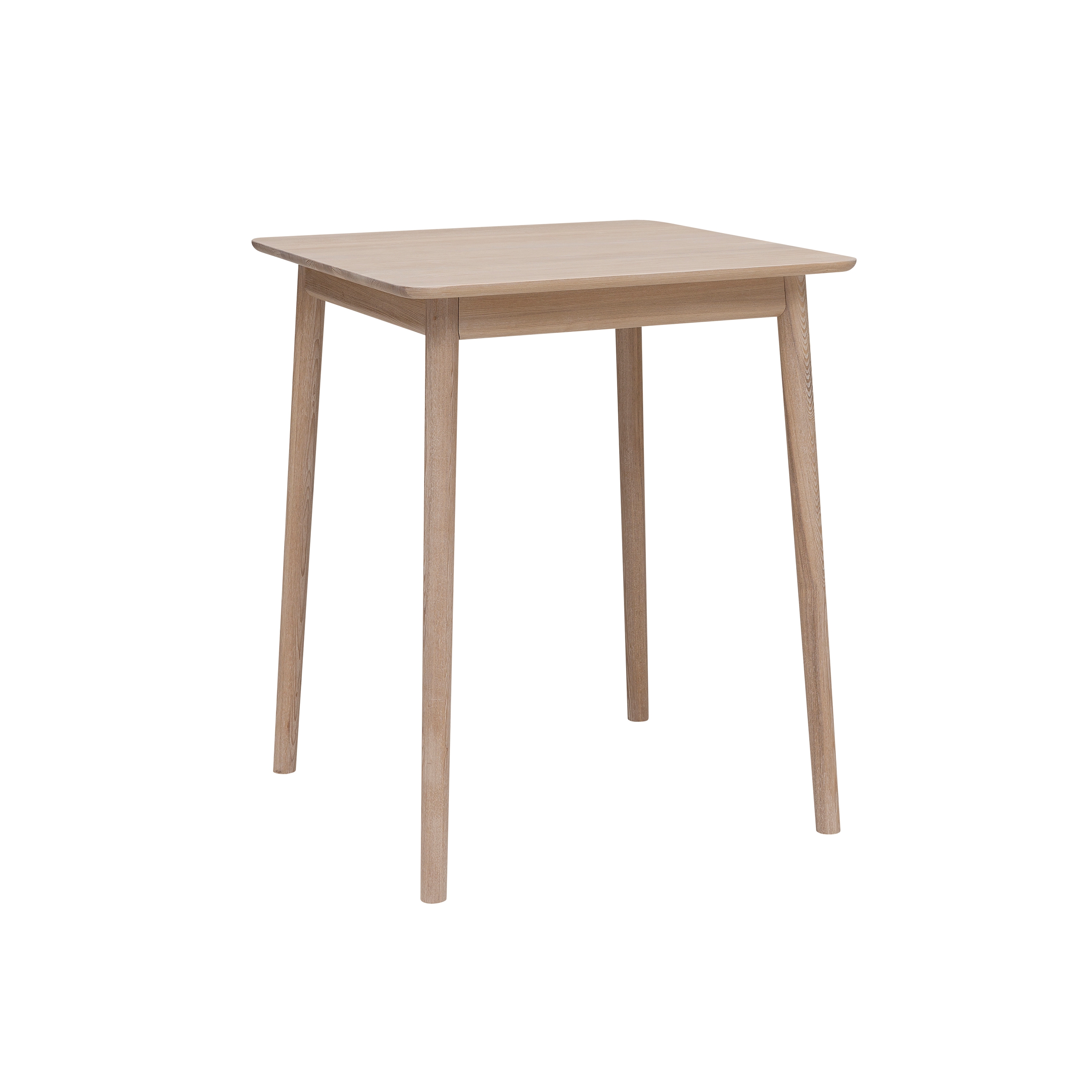 ZigZag table 75x75cm ash blonde