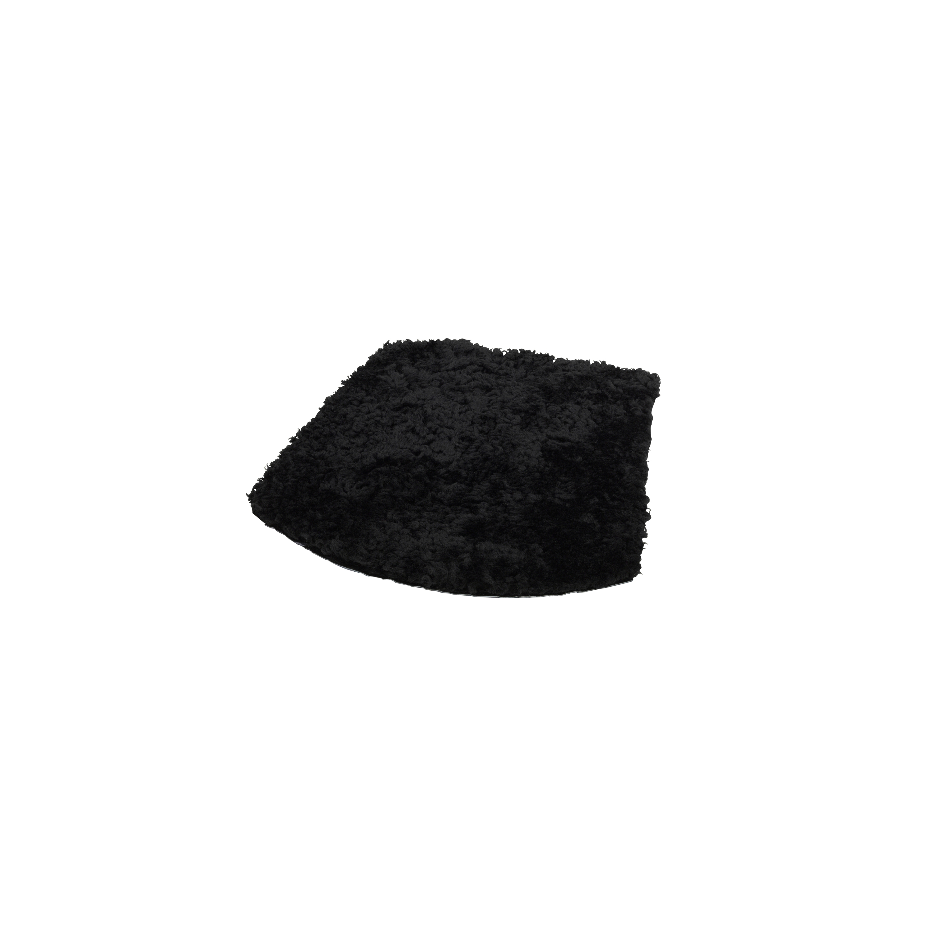 Display product ZigZag cushion stool/barstool bonded leather black emb from manufacturer Hans K