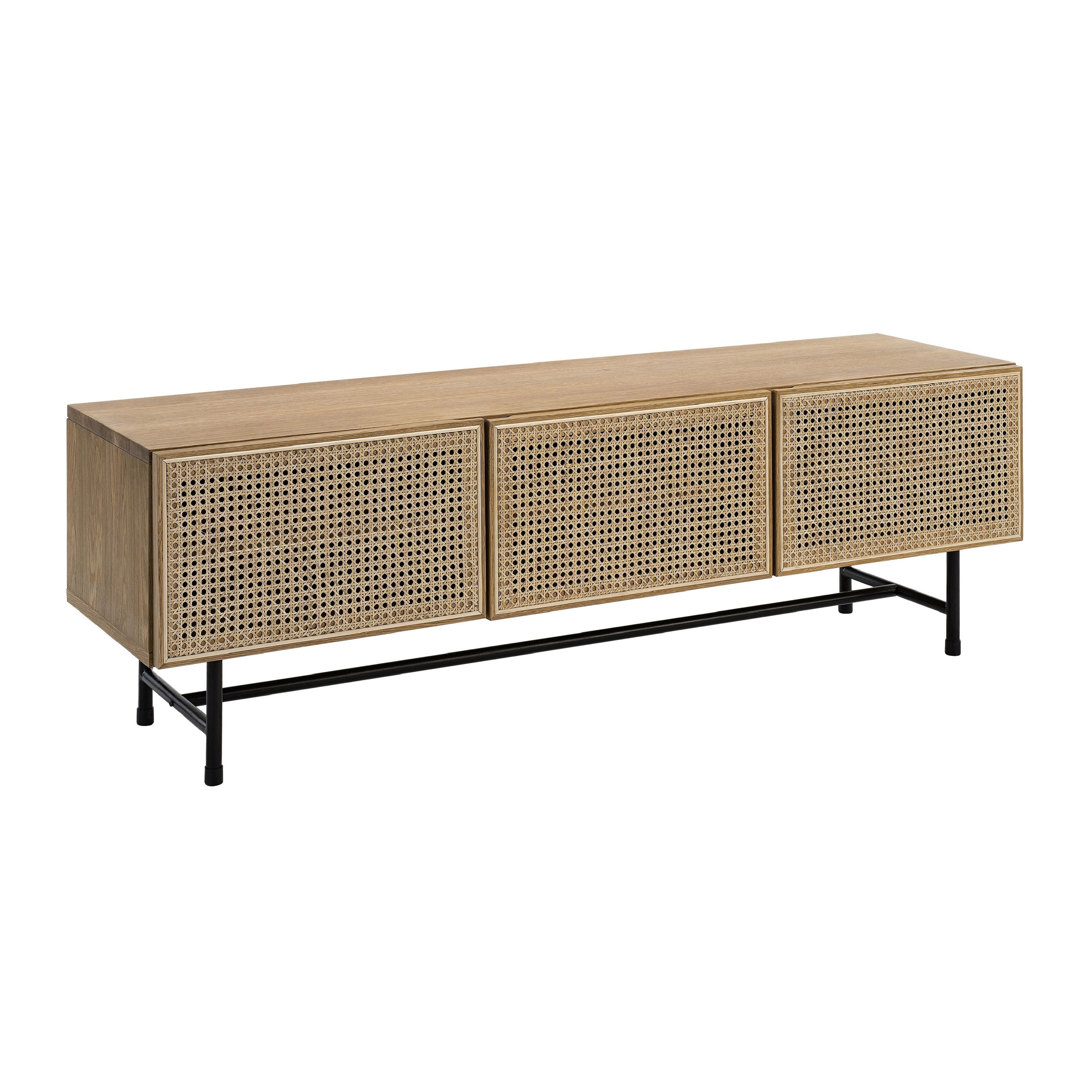Display product Racquet mediabench oak oiled, legs metal from manufacturer Hans K