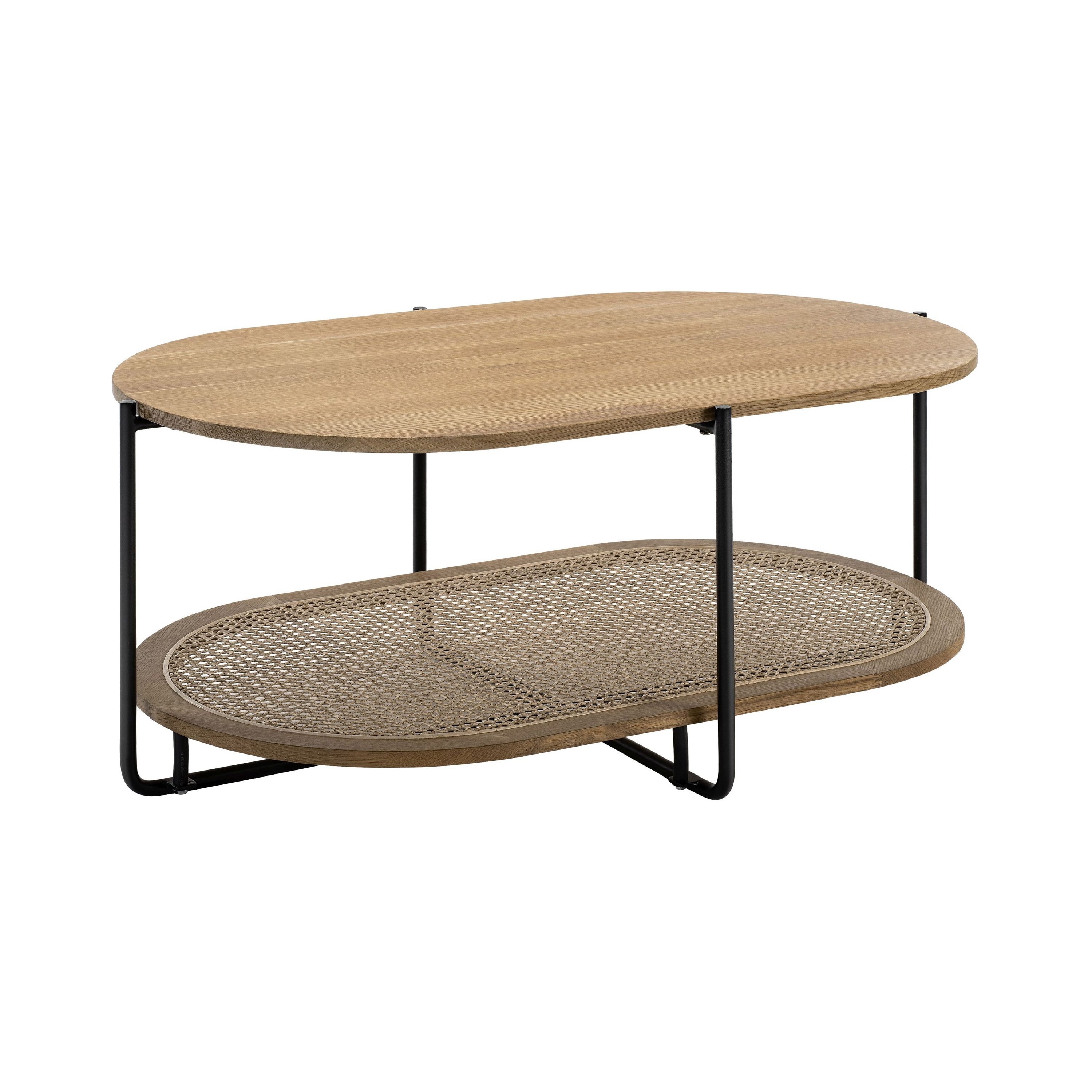 Produkt Racquet sofatable rattan oval oak oiled des Herstellers Hans K anzeigen