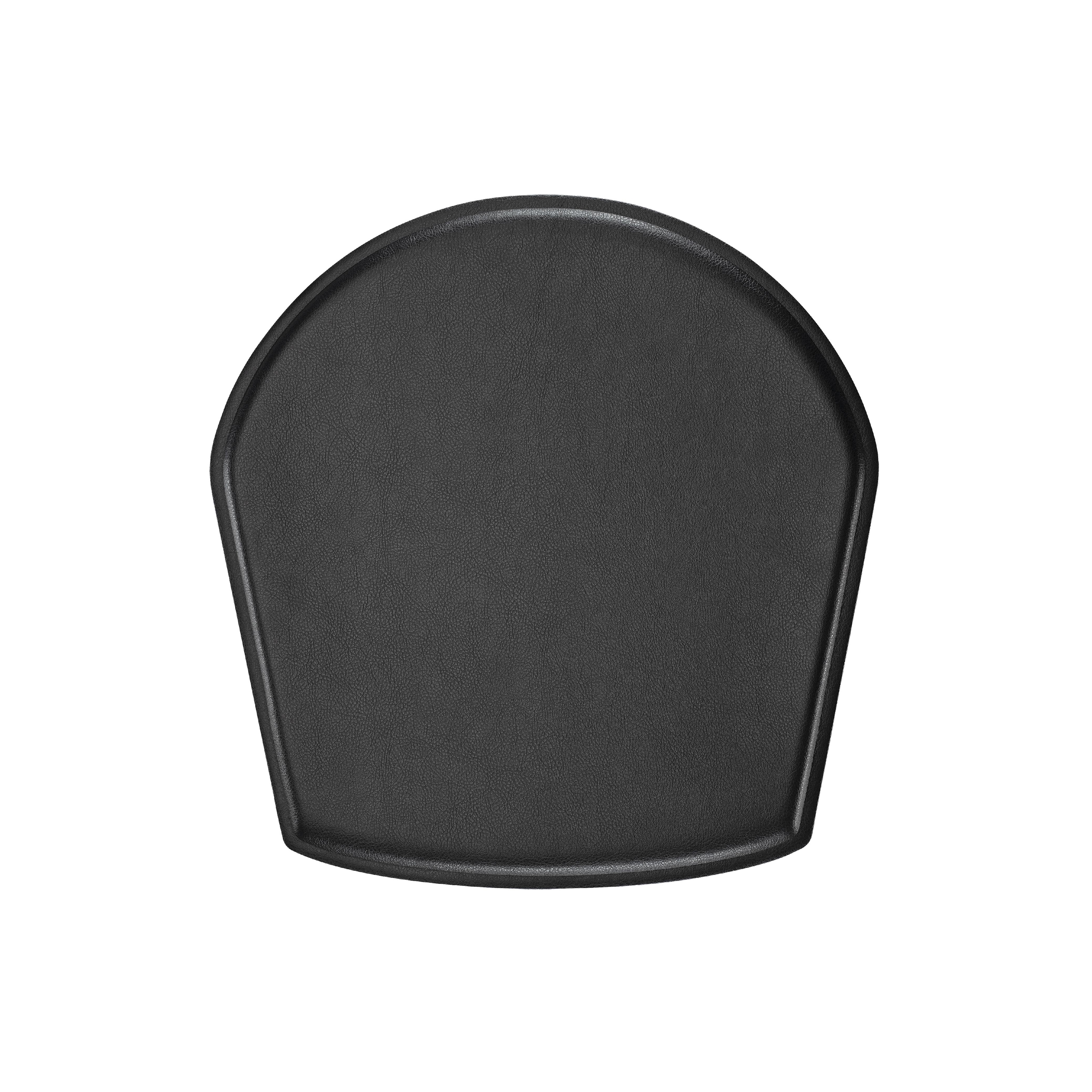 Display product ZigZag cushion arm- chair/barchair bonded leather black from manufacturer Hans K