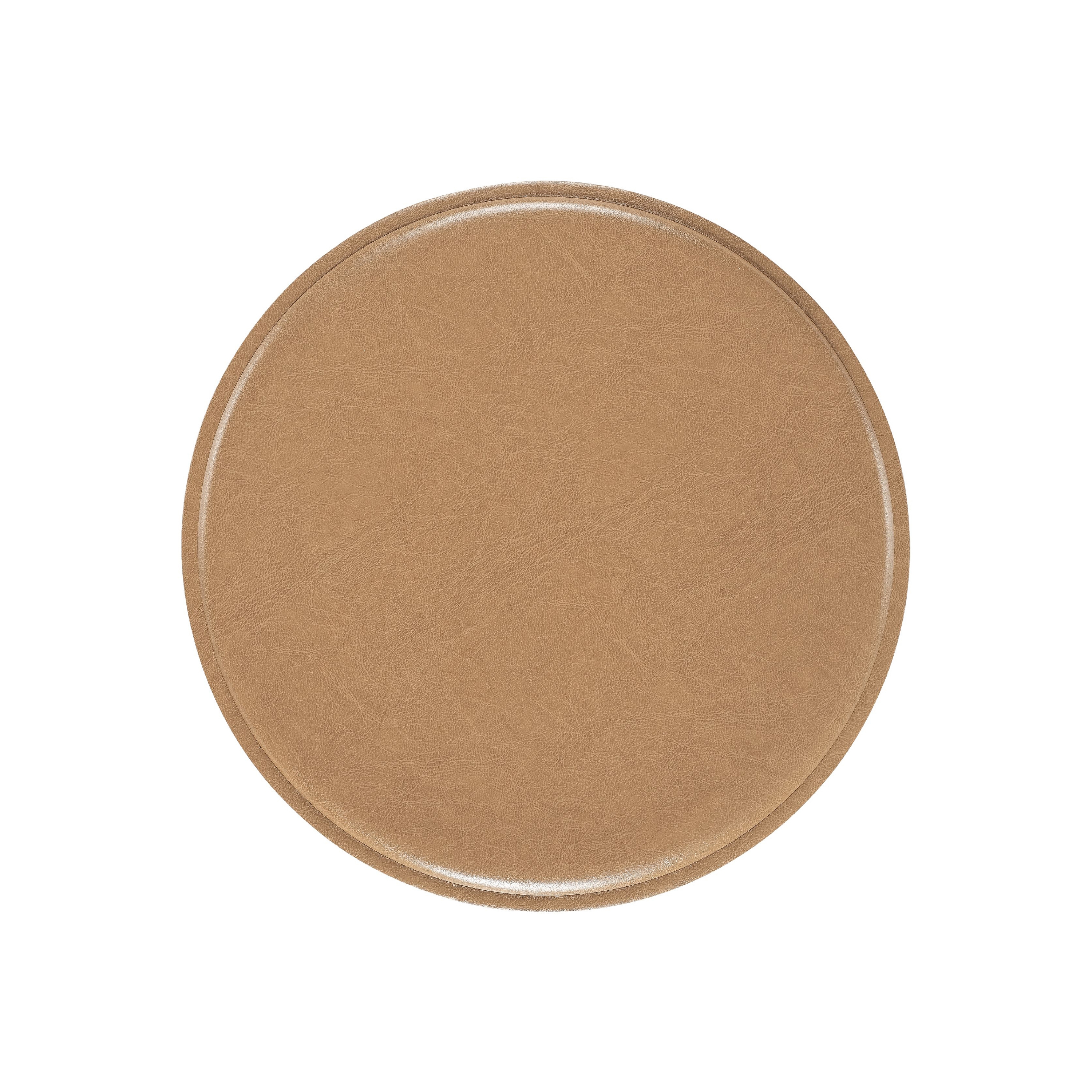 Mostra il prodotto ZigZag cushion stool/barstool bonded leather camel del produttore Hans K