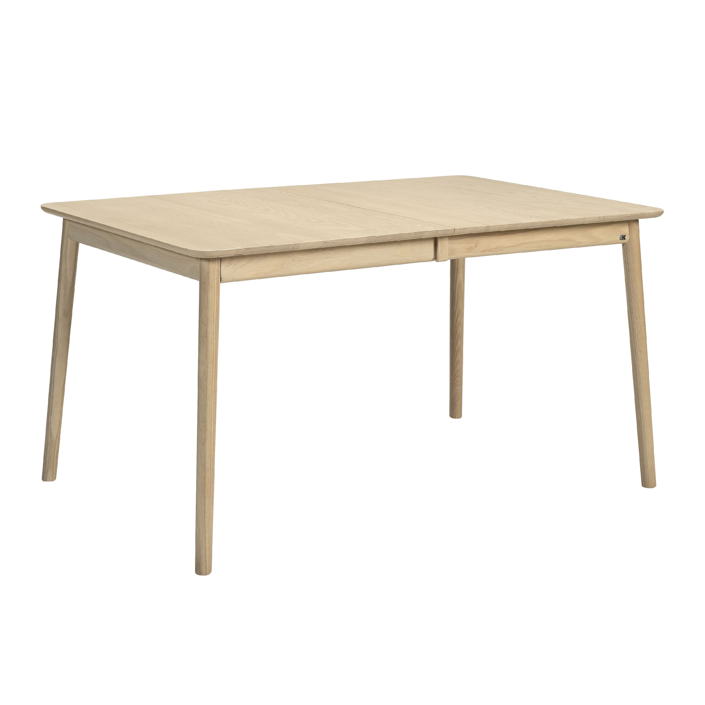 Display product ZigZag table rect 140(53)x90cm ash blonde from manufacturer Hans K