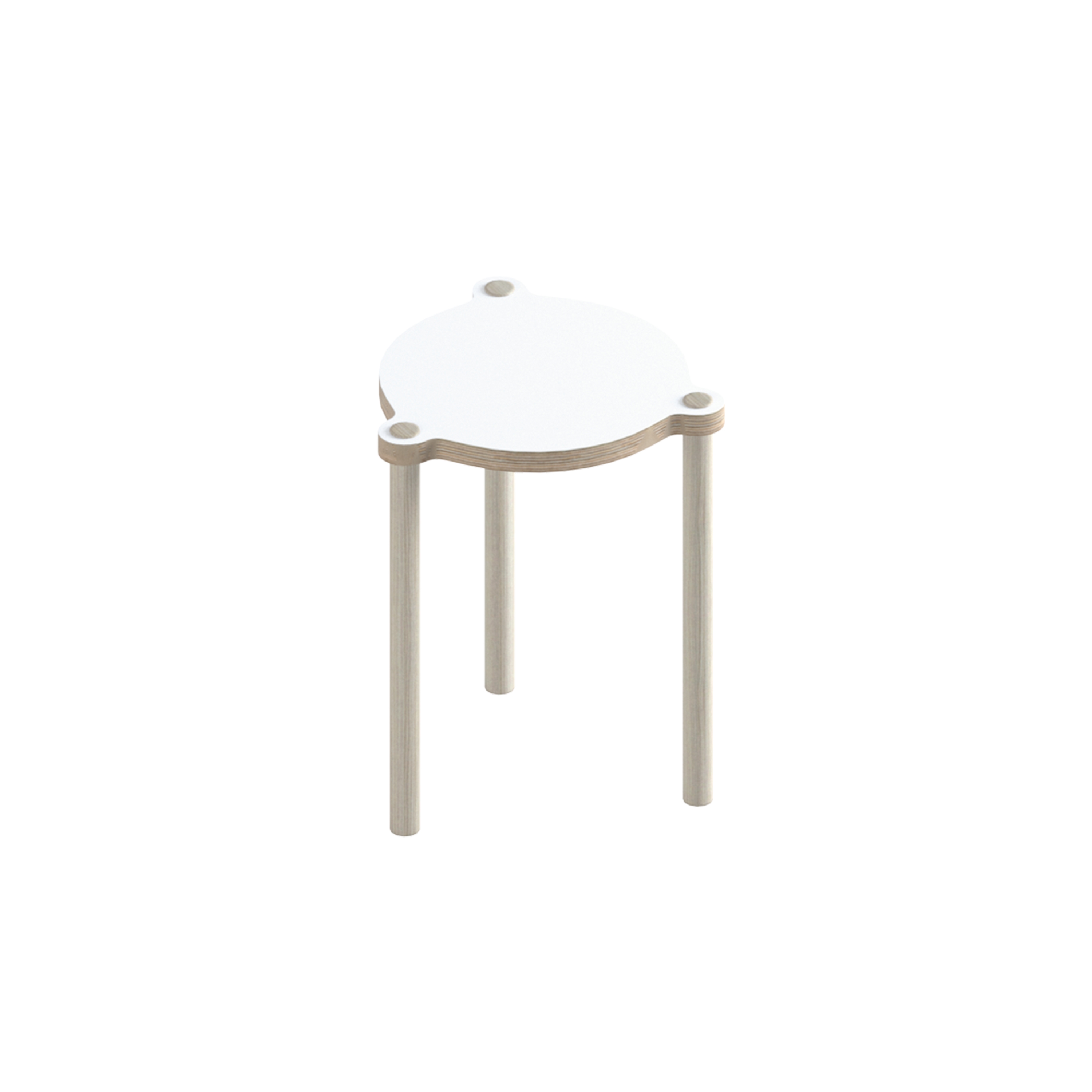 Afficher le produit Peggi Stacking Stool/Table small du fabricant Morfus