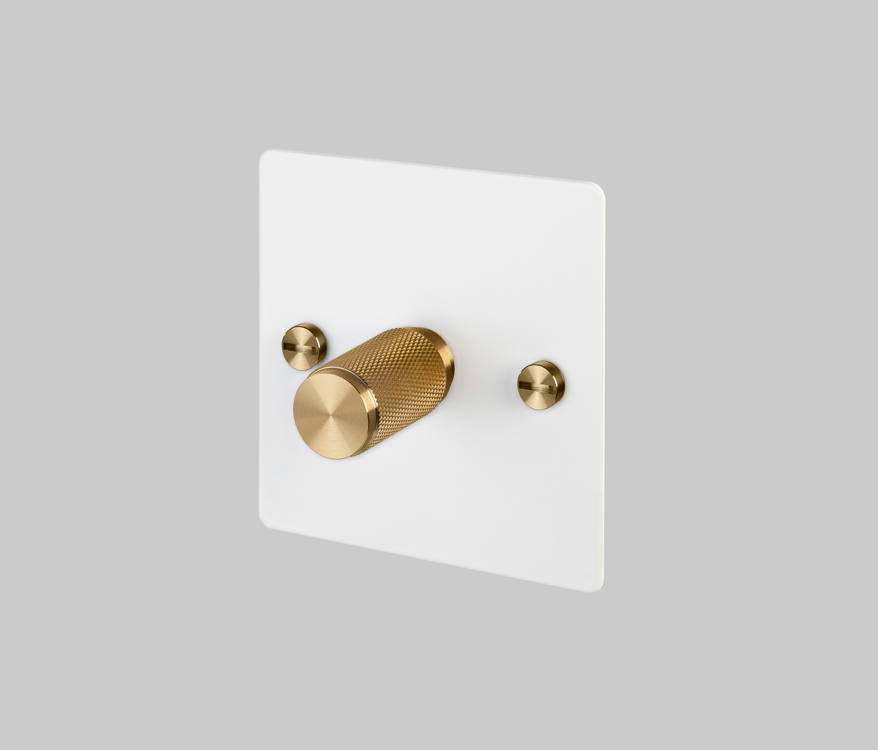 Display product Dimmer Switches | 1G White from manufacturer Buster + Punch