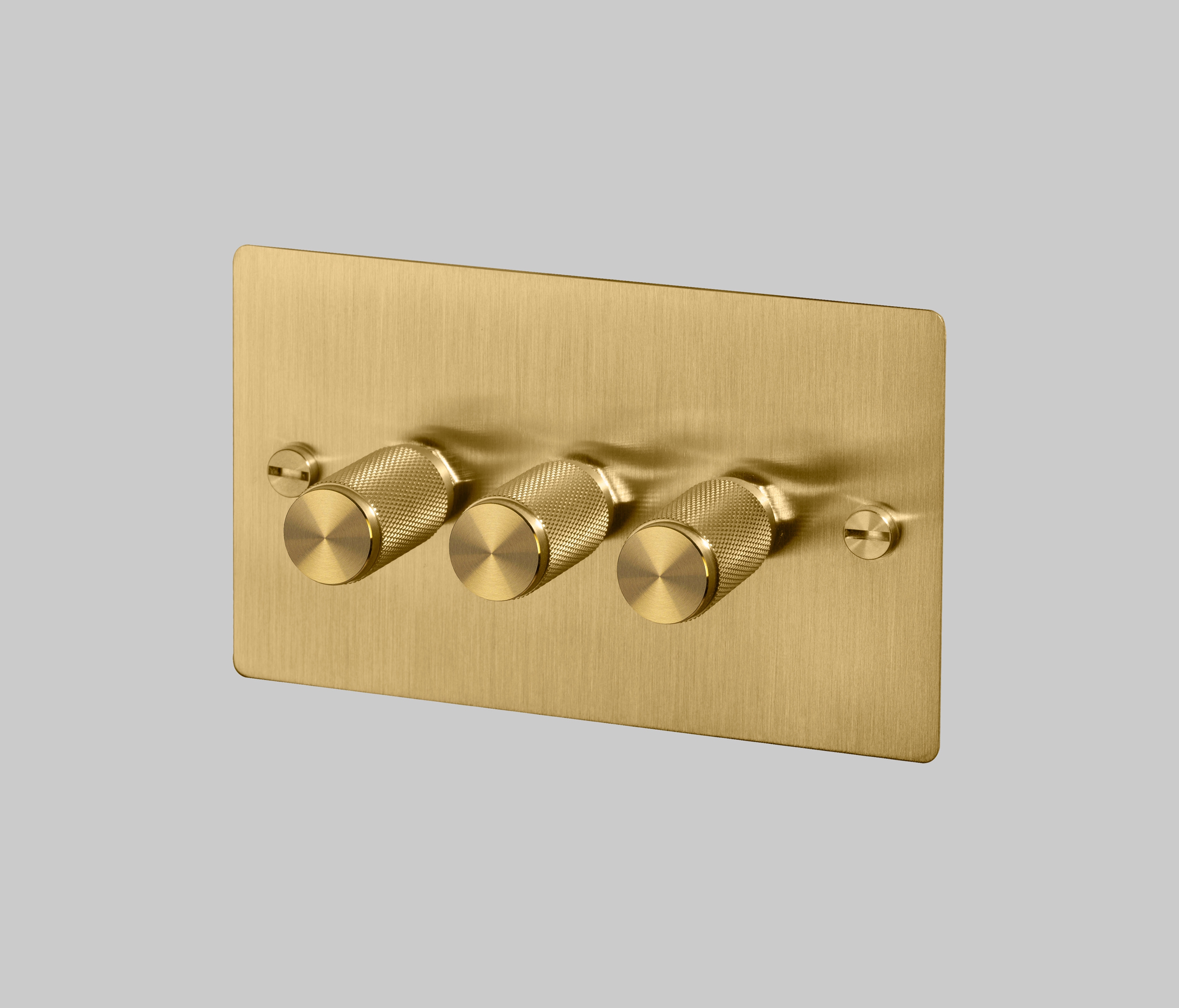 Display product Dimmer Switches | 3G Brass from manufacturer Buster + Punch