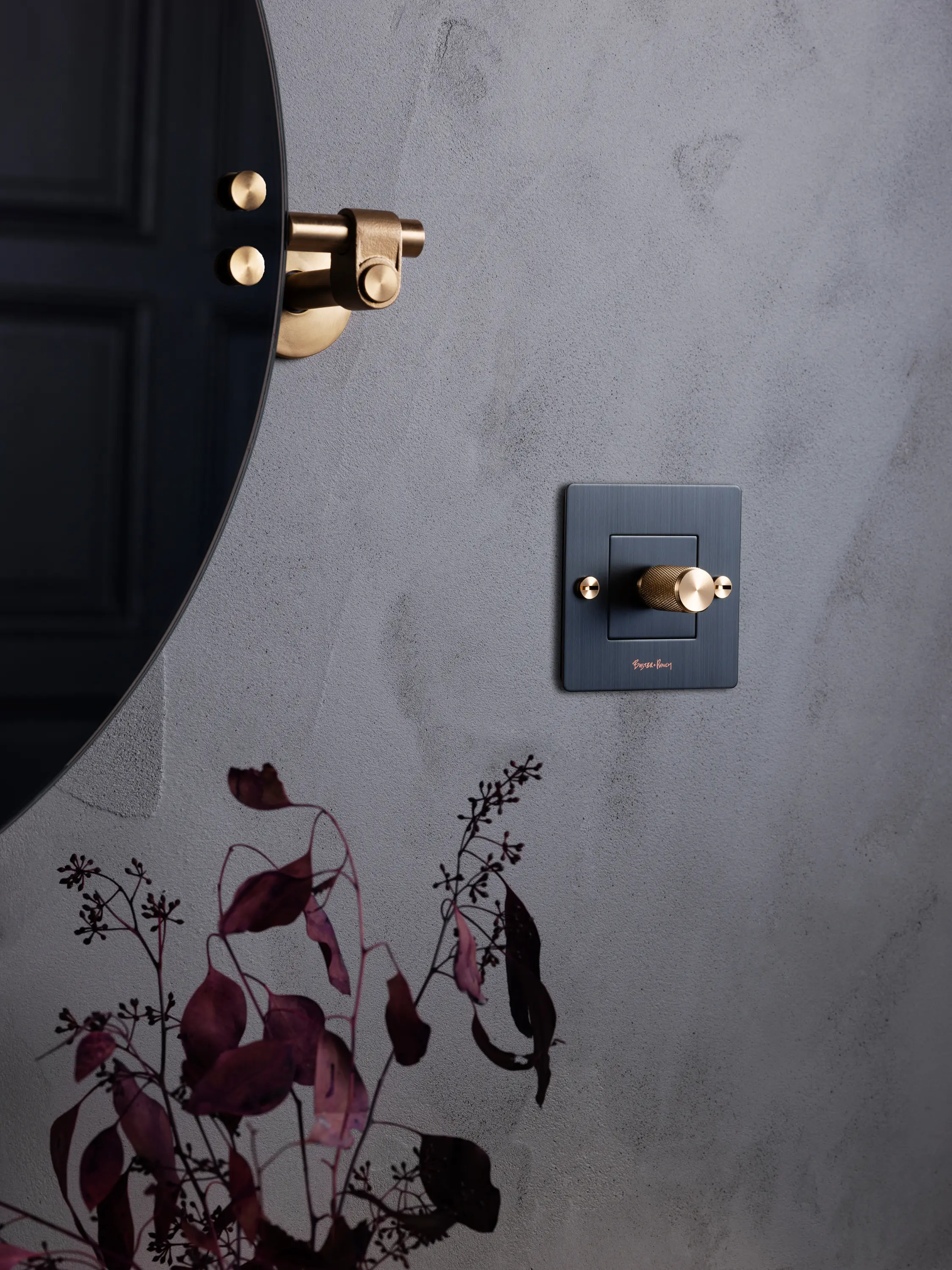 Buster + Punch - Dimmer Switches | EU Module | 250W LED | Retractive Switch Compatible Only