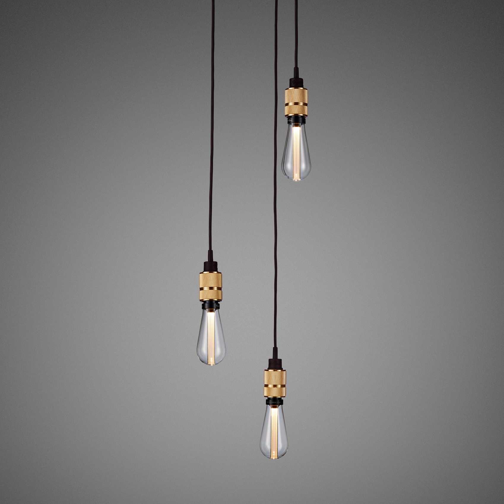 Display product Chandelier | Hooked 3.0 Nude | 2m Brass from manufacturer Buster + Punch
