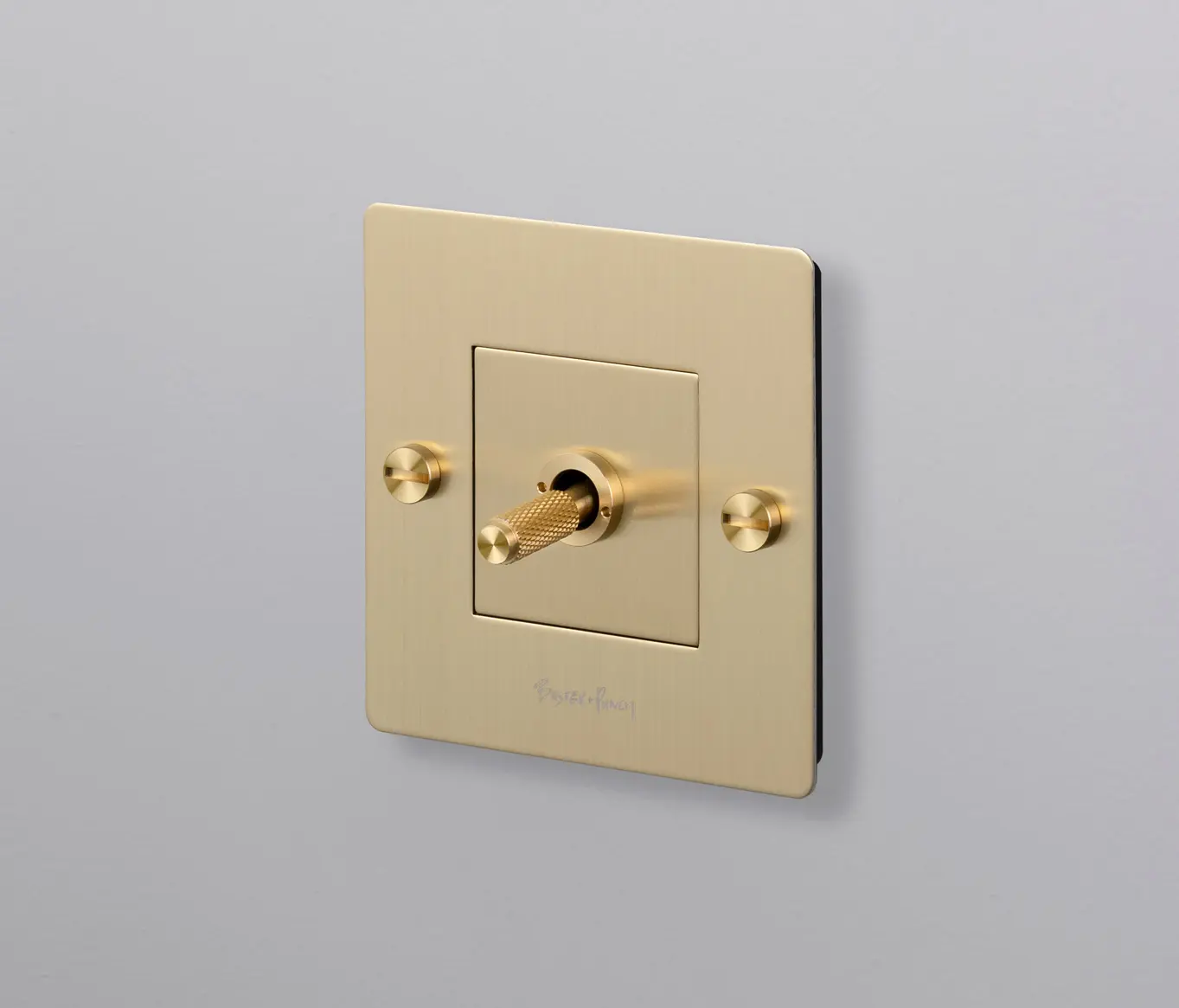 Buster + Punch - Toggle Switches | EU 1G Brass