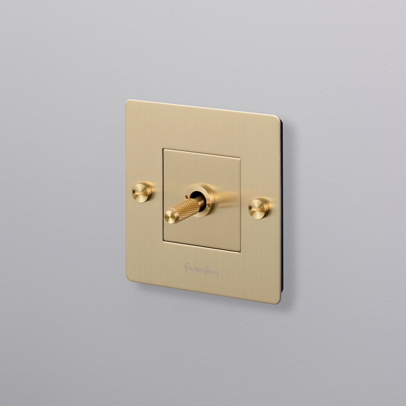 Afficher le produit Toggle Switches | EU 1G Brass du fabricant Buster + Punch